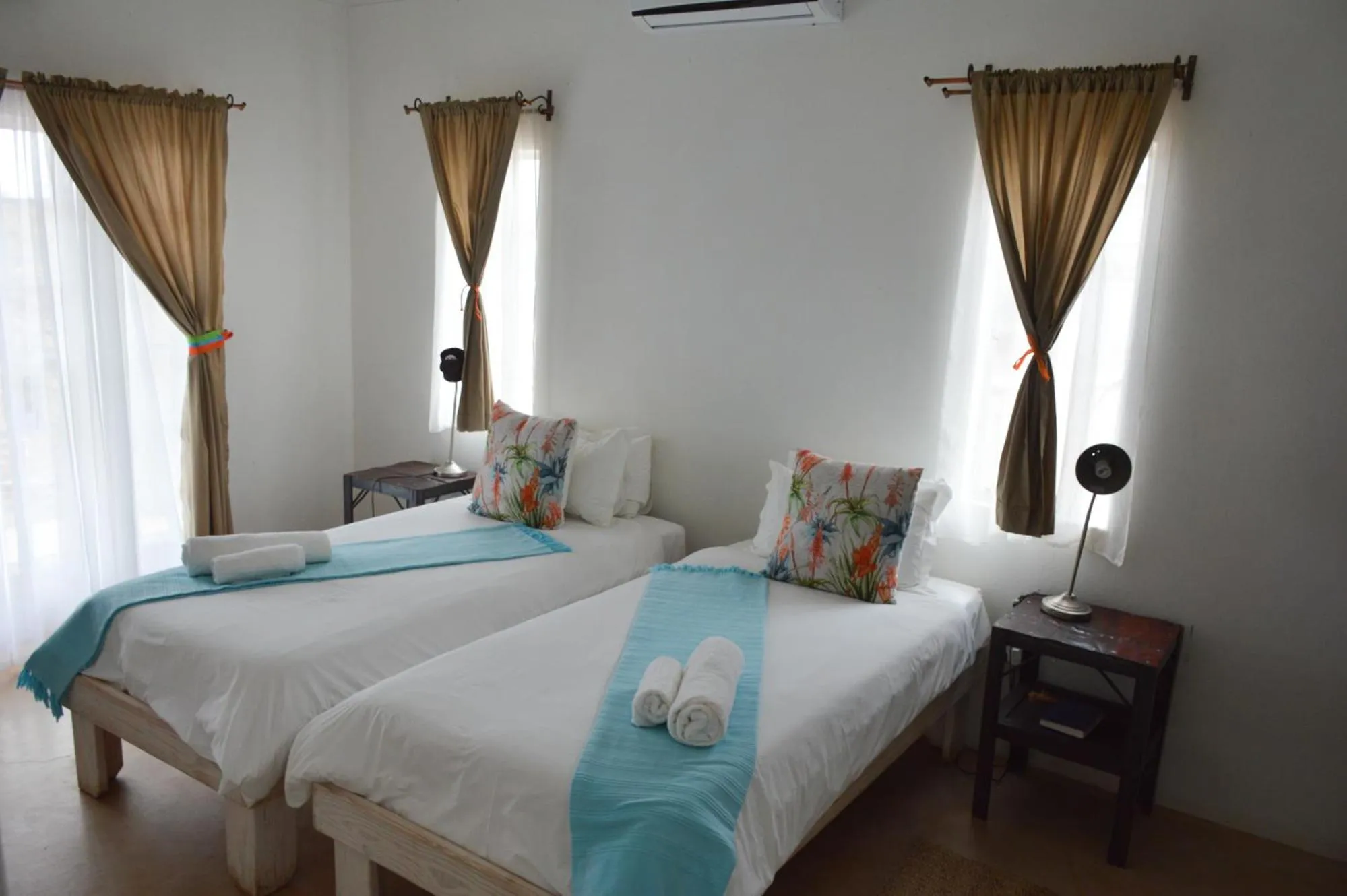 Bed in Alte Kalkoefen Lodge