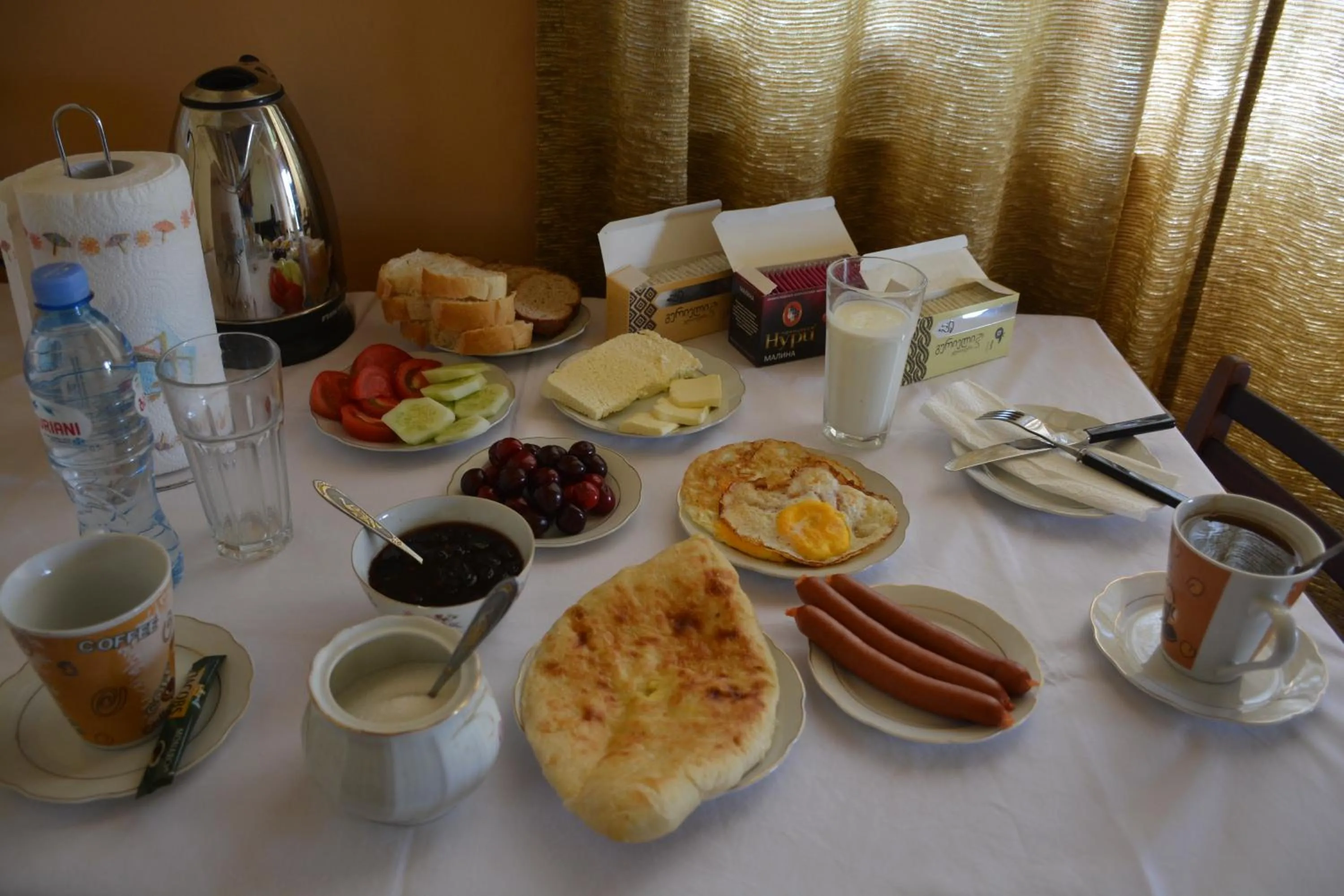 American breakfast in Friends House