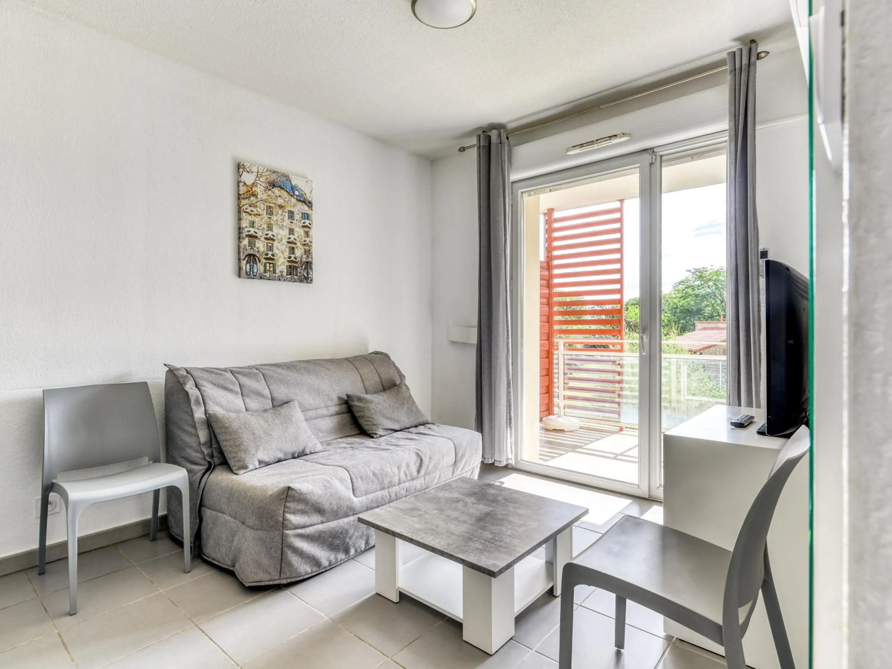 Living room in Vacancéole - Les demeures de la Massane - Argelès-sur-Mer