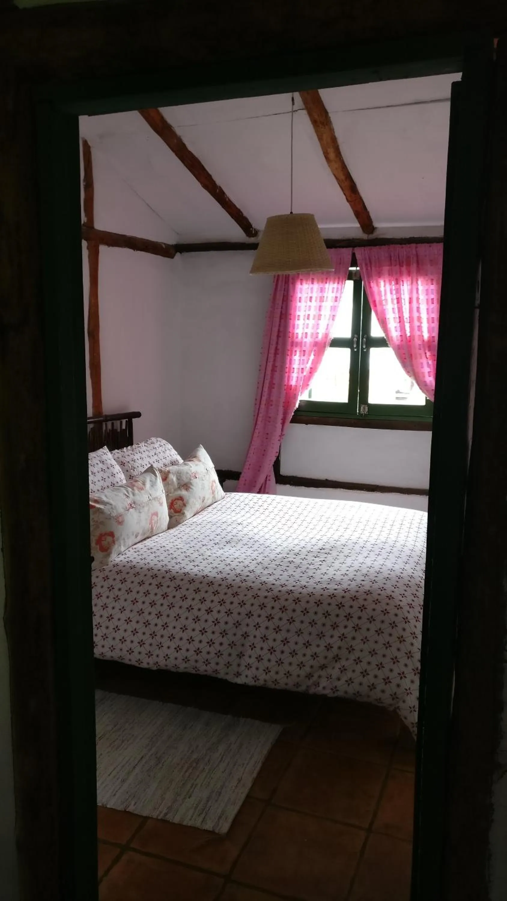 Bed in Villa Pajon Eco Lodge