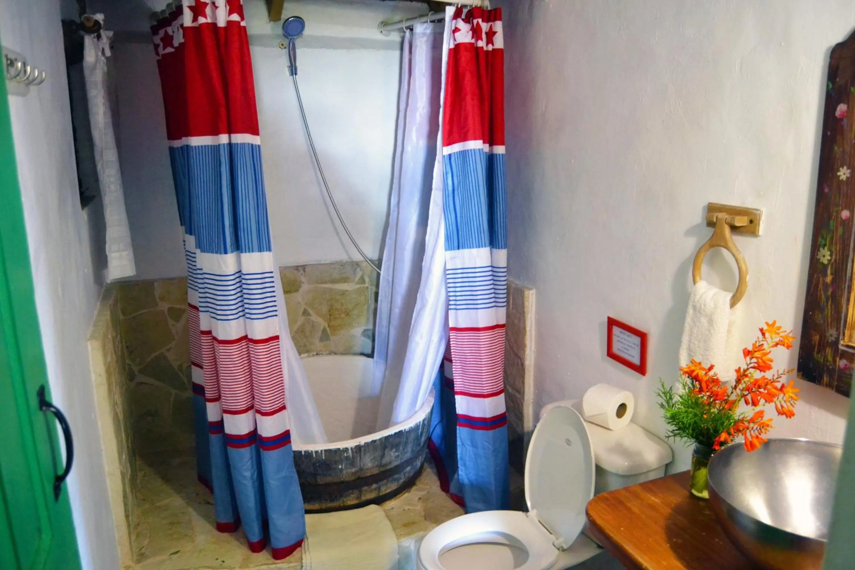 Bathroom in Villa Pajon Eco Lodge