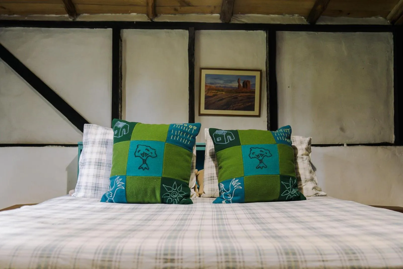 Bed in Villa Pajon Eco Lodge