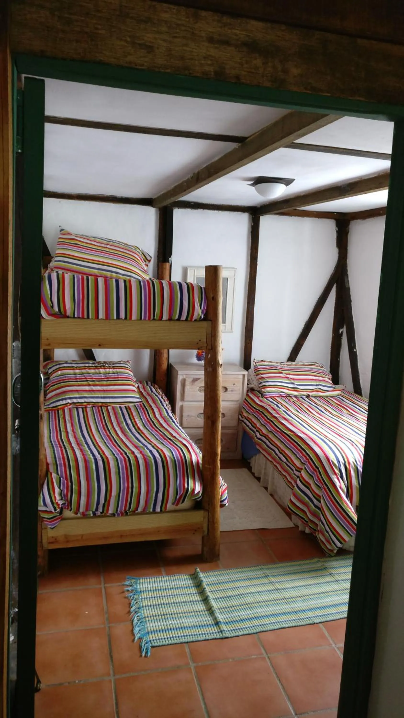 Bed in Villa Pajon Eco Lodge