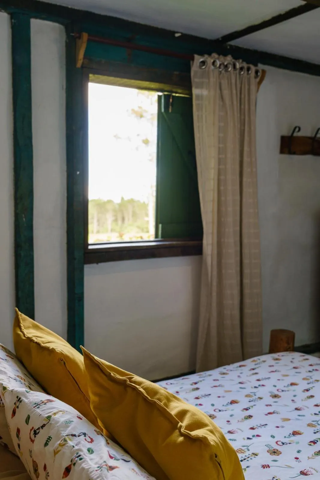 Bed in Villa Pajon Eco Lodge