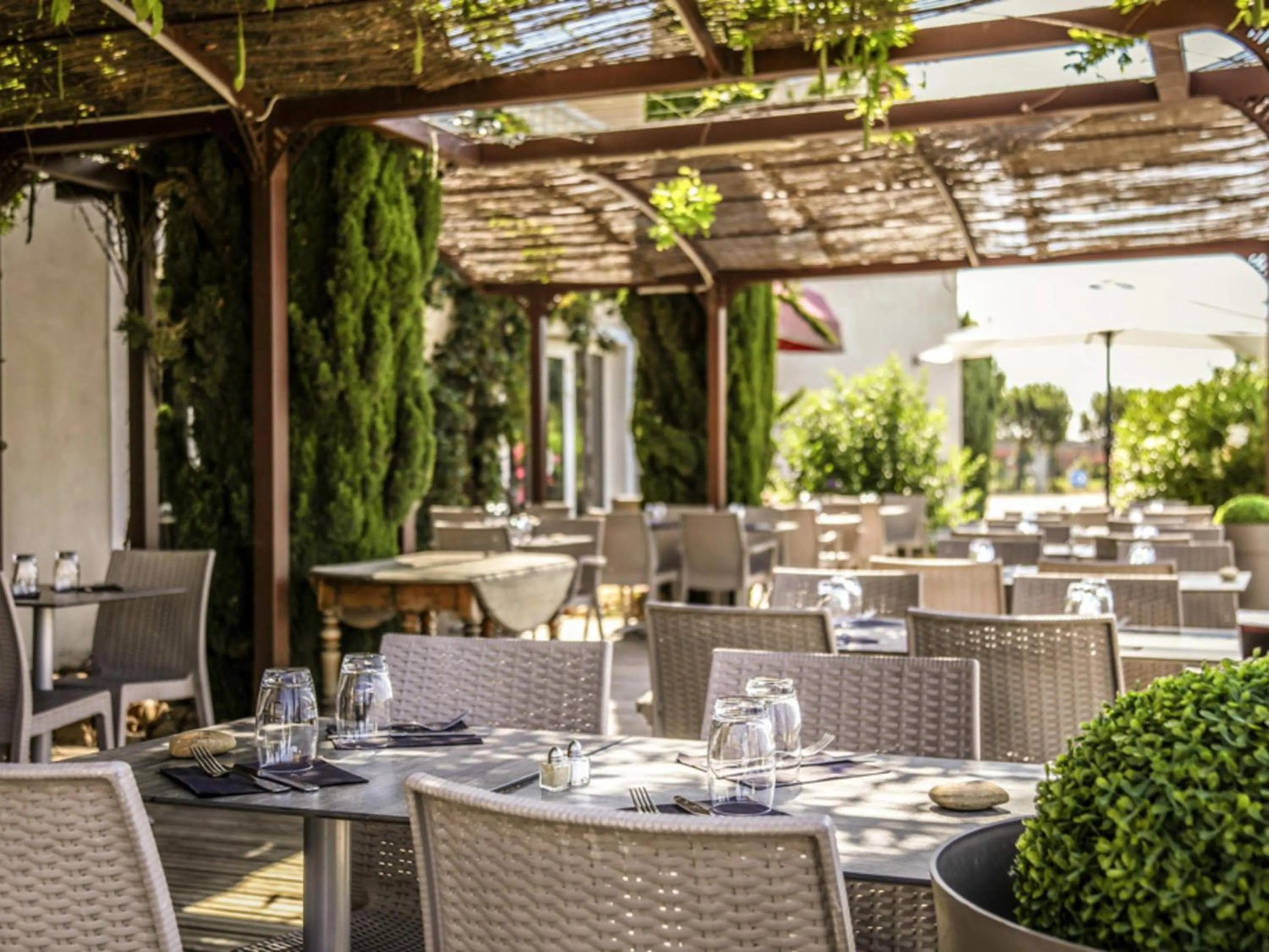 Restaurant/places to eat in ibis Orange Sud