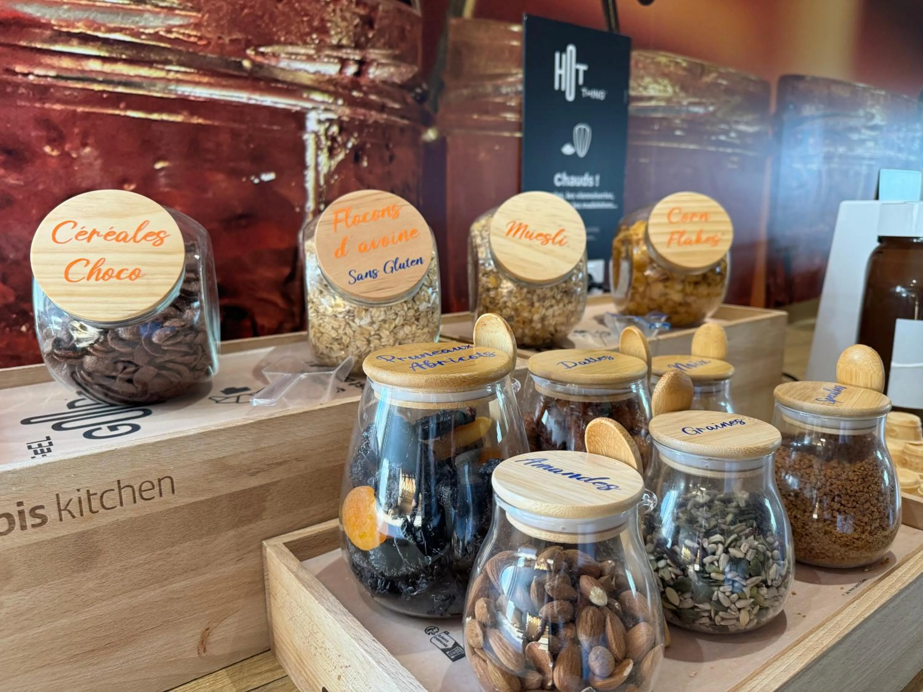 Breakfast in ibis Orange Sud