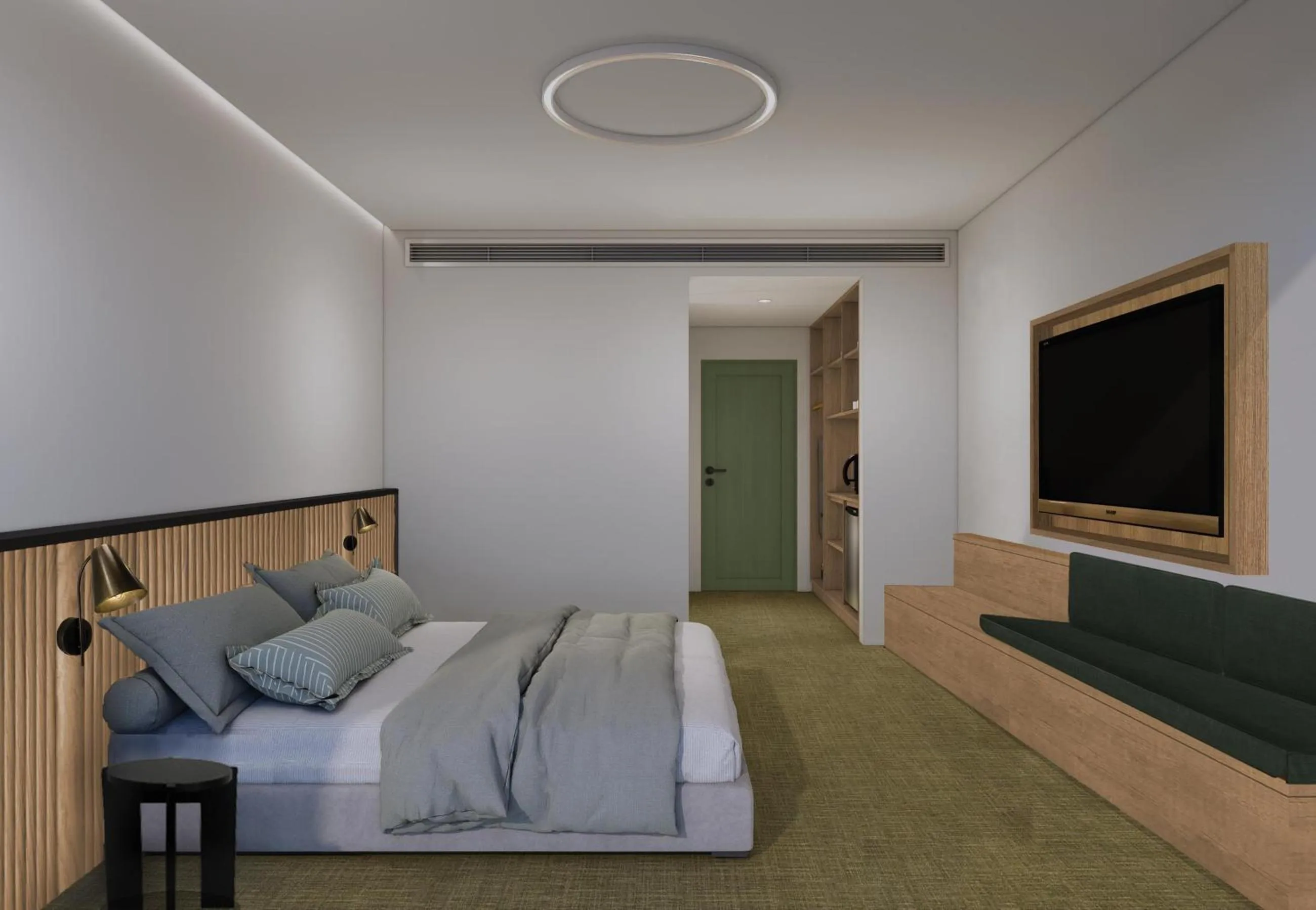 Bedroom, Bed in The Ultimo