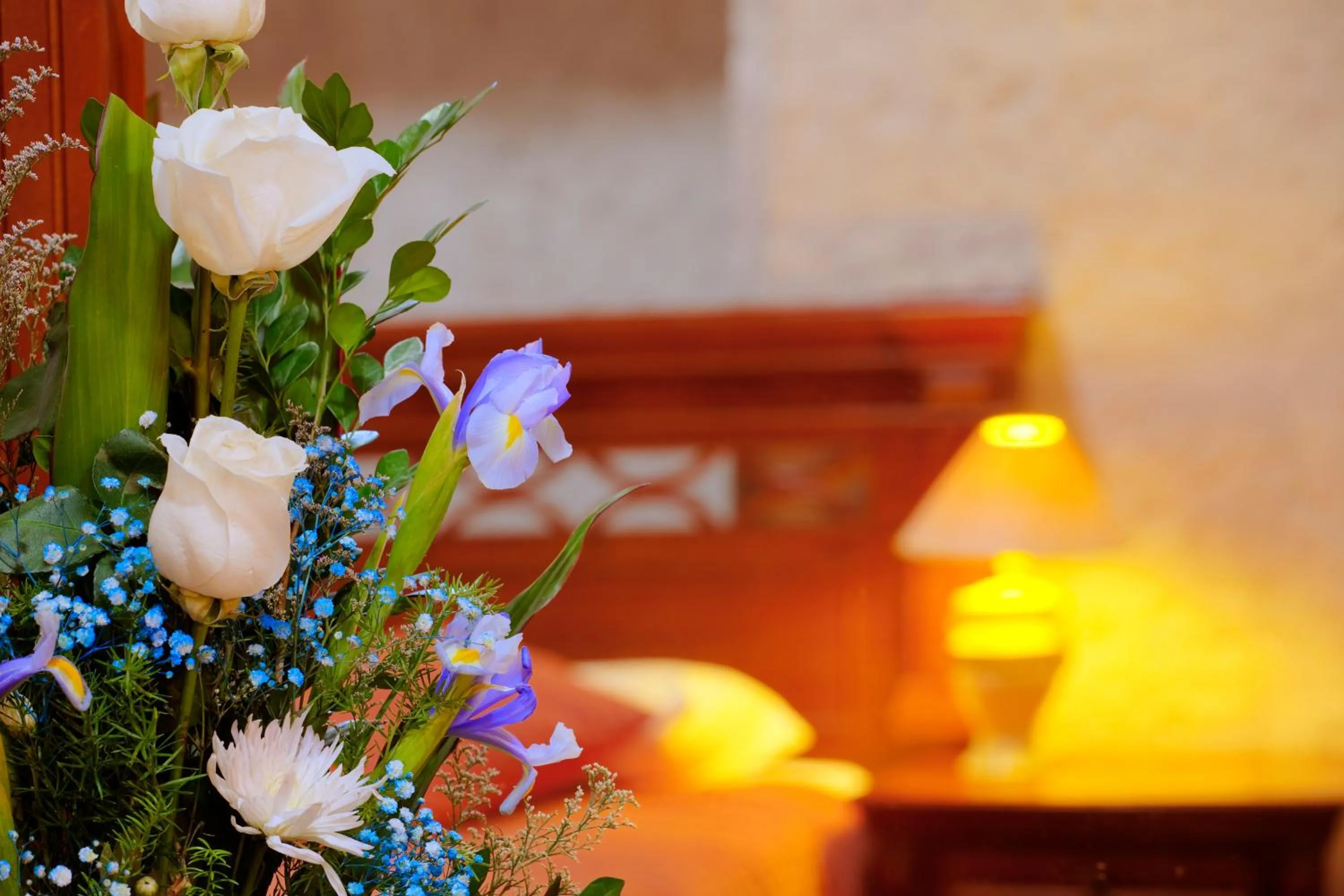 Bed in Hotel Casona Solar