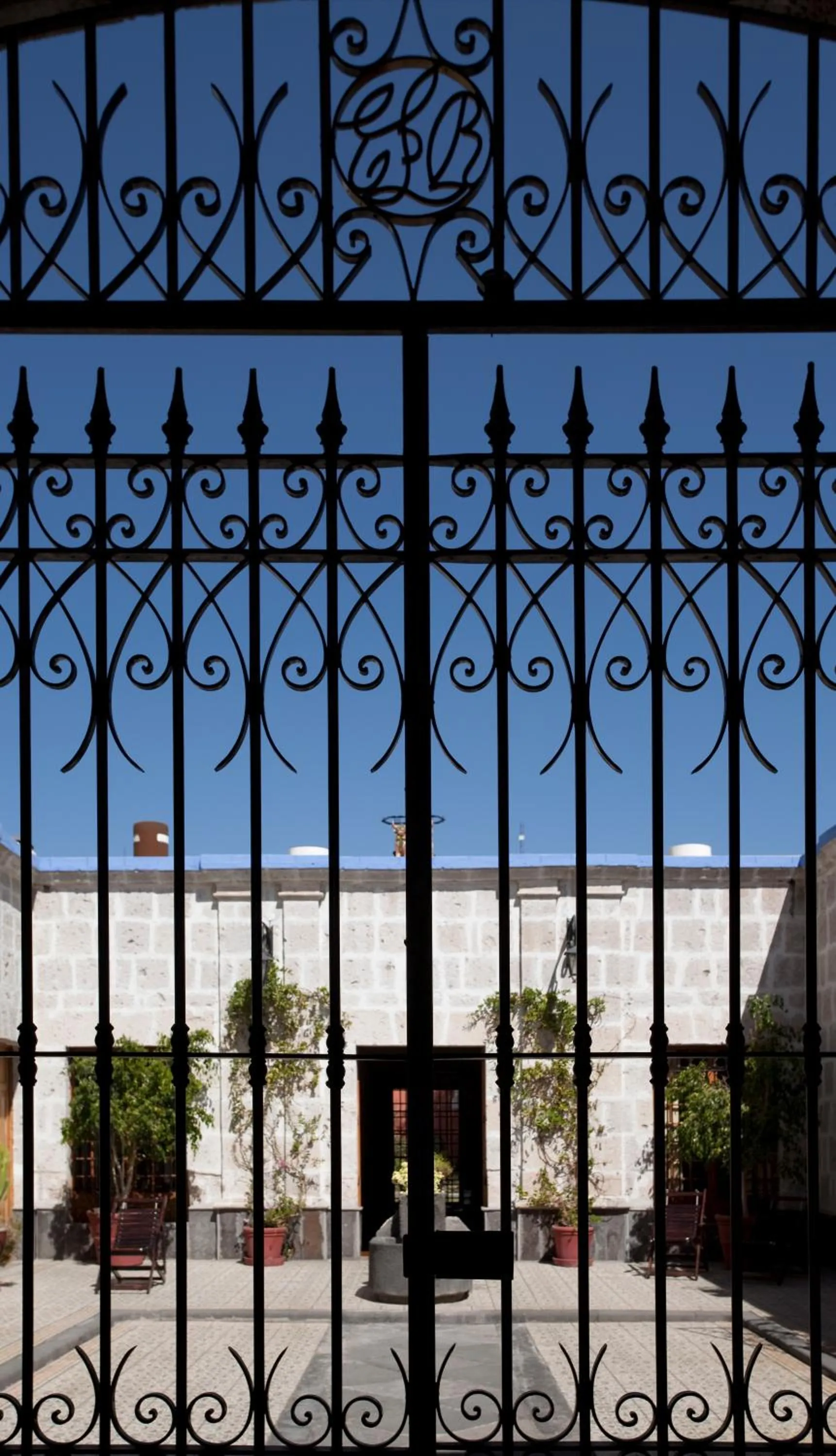 Facade/entrance in Hotel Casona Solar