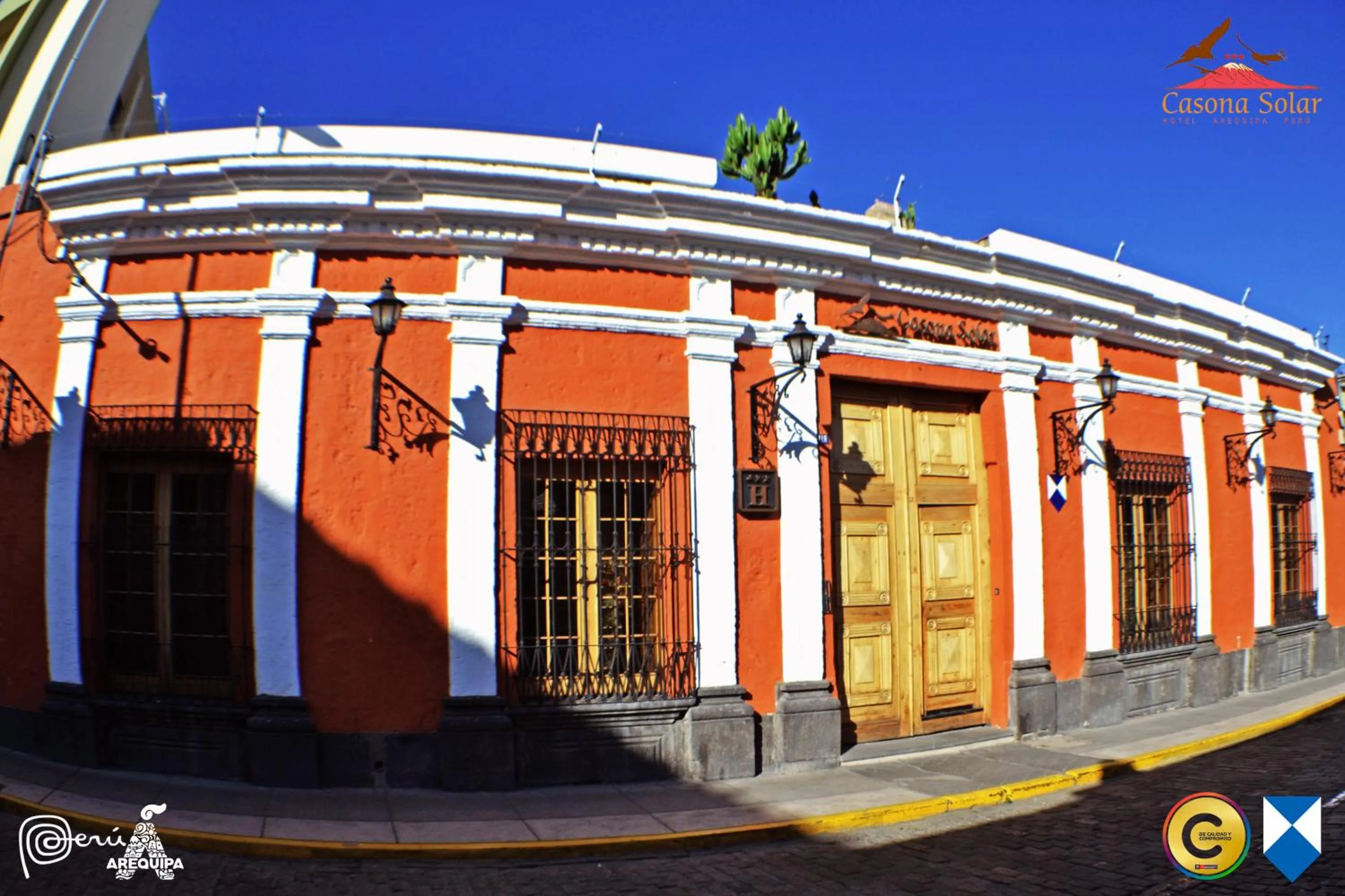 Property building in Hotel Casona Solar
