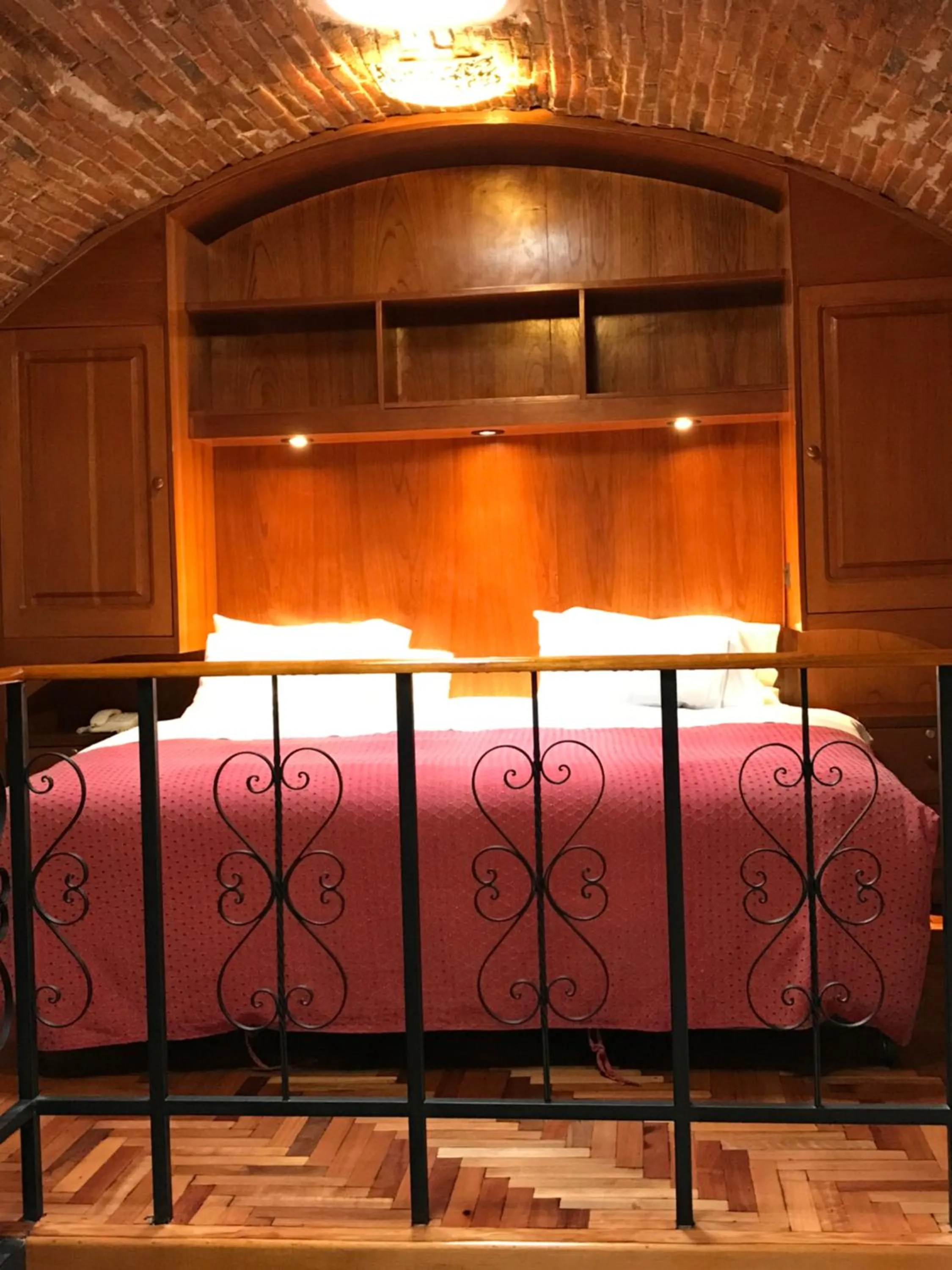 Bed in Hotel Casona Solar