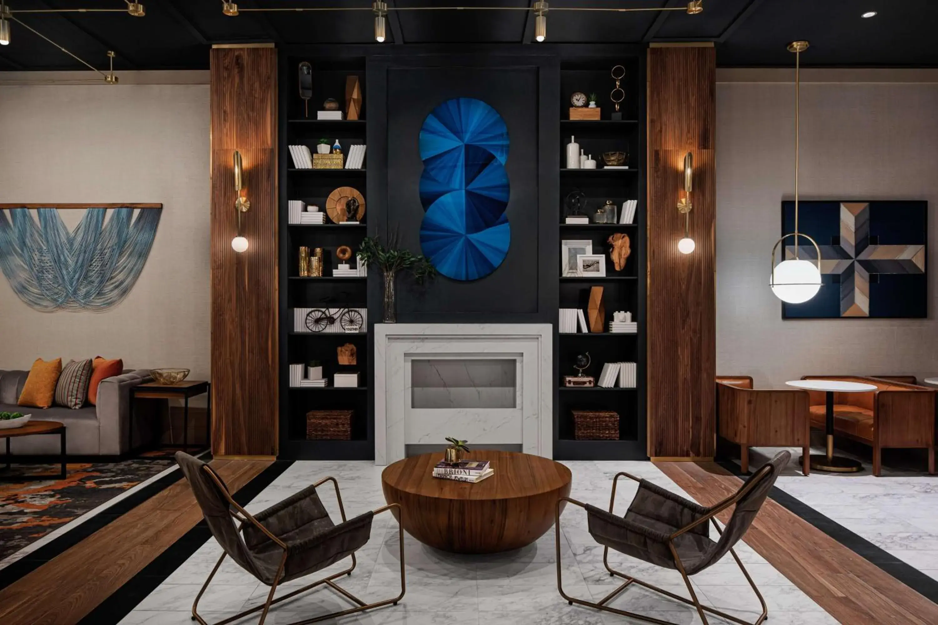 Lobby or reception in The Alloy, a DoubleTree by Hilton - Valley Forge Lobby or reception in The Alloy, a DoubleTree by Hilton - Valley Forge