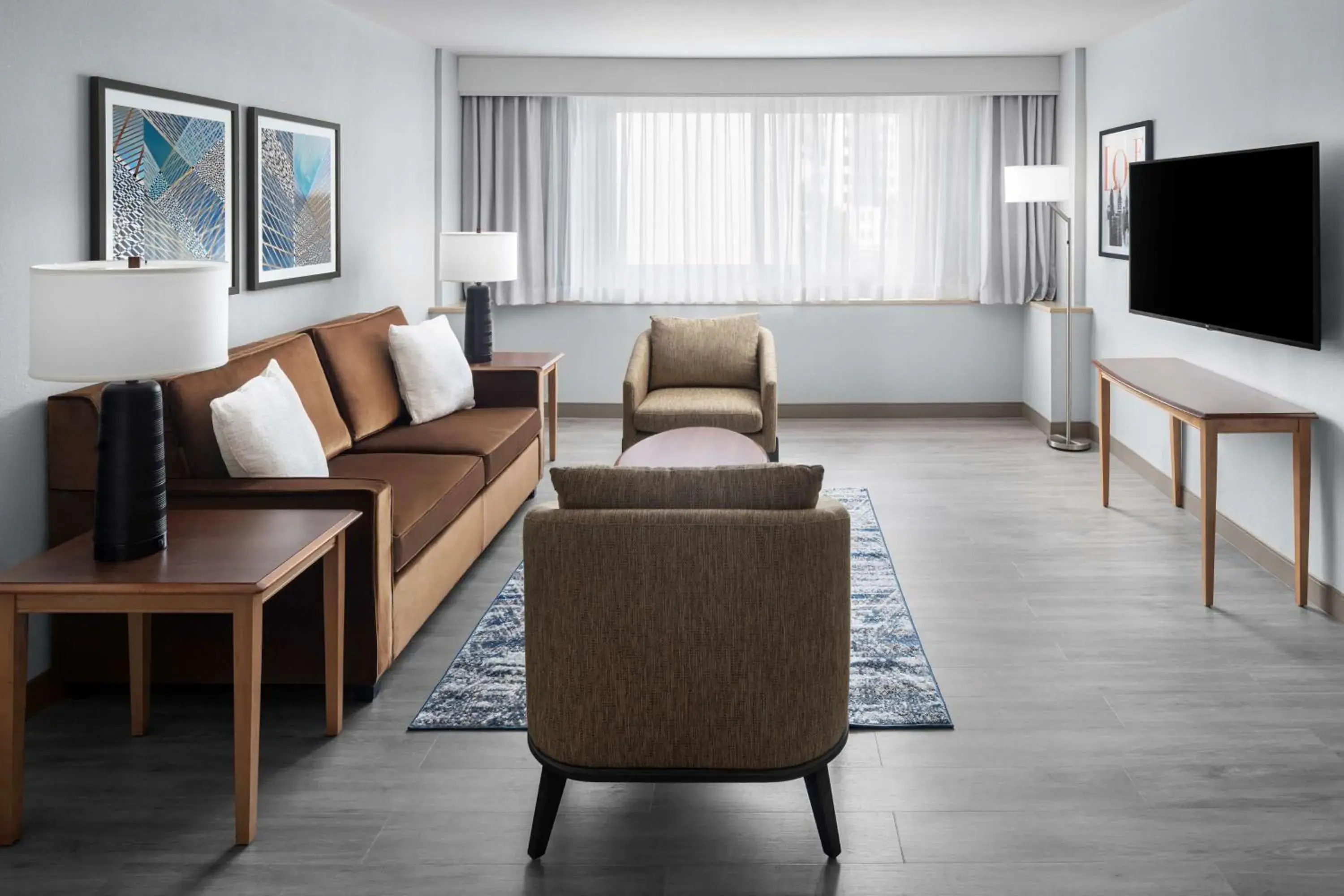 Living room in The Alloy, a DoubleTree by Hilton - Valley Forge Living room in The Alloy, a DoubleTree by Hilton - Valley Forge