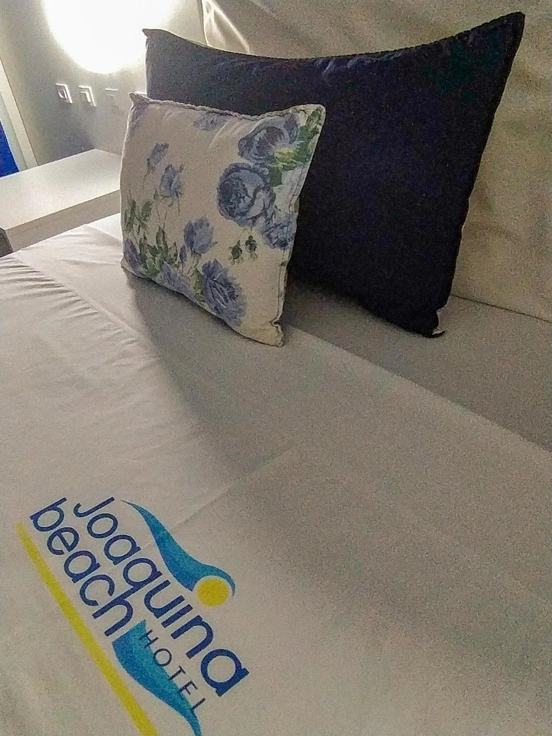 Property logo or sign, Bed in Joaquina Beach Hotel