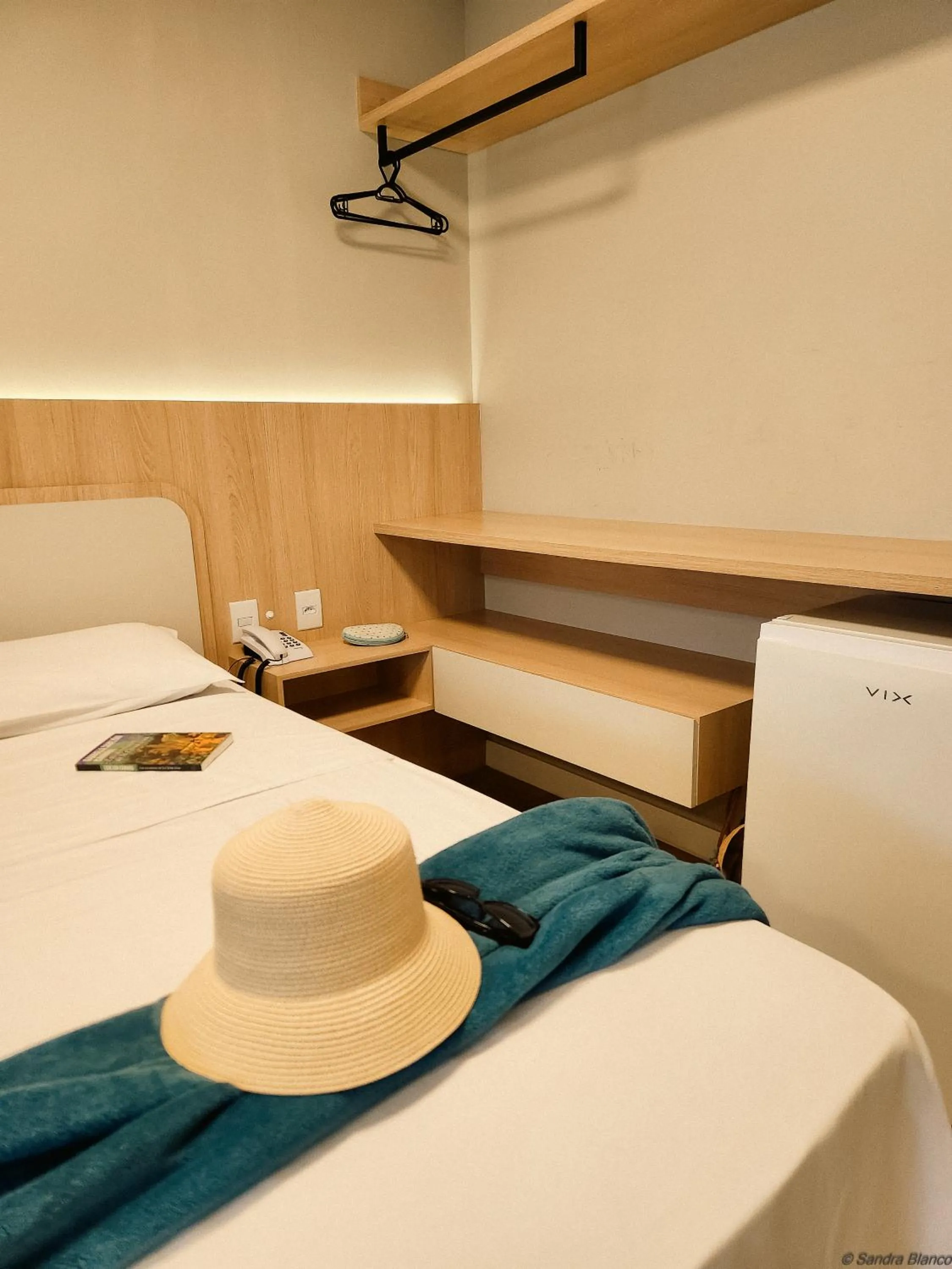 Bed in Joaquina Beach Hotel