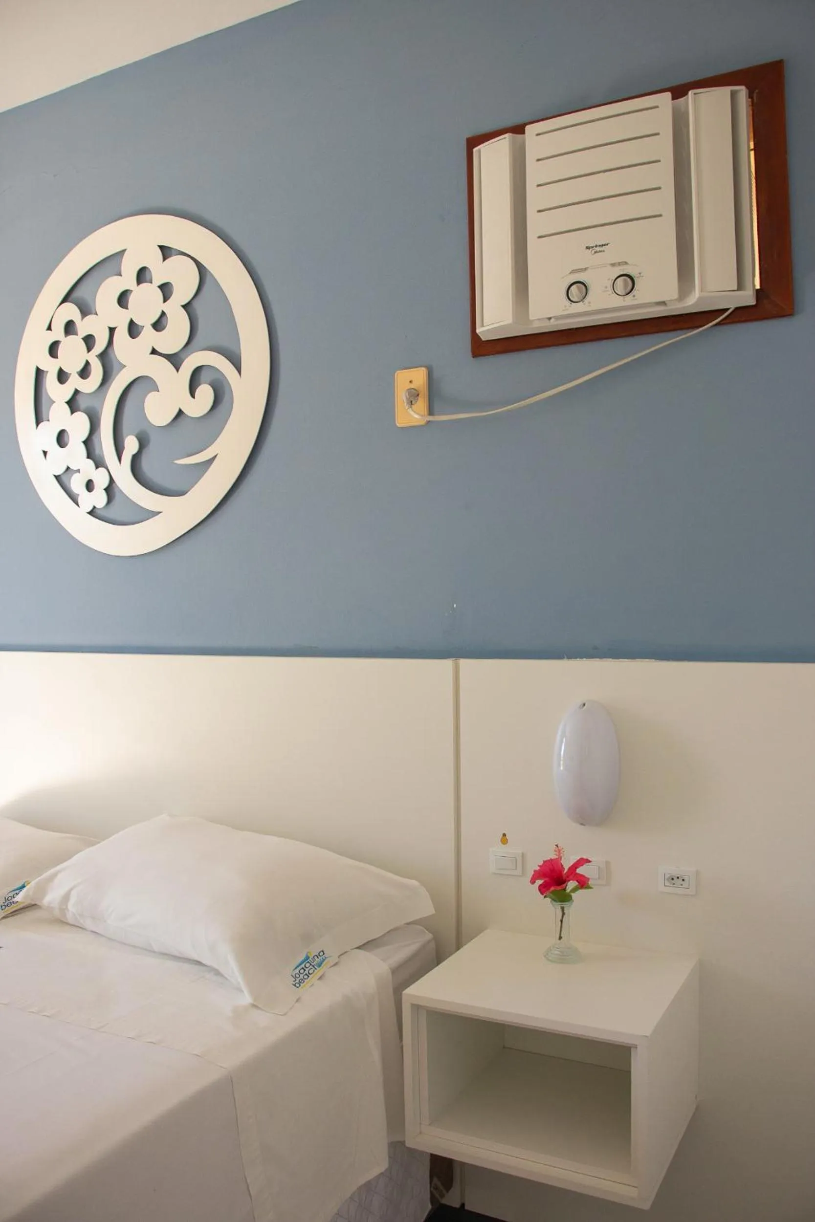 Bed in Joaquina Beach Hotel