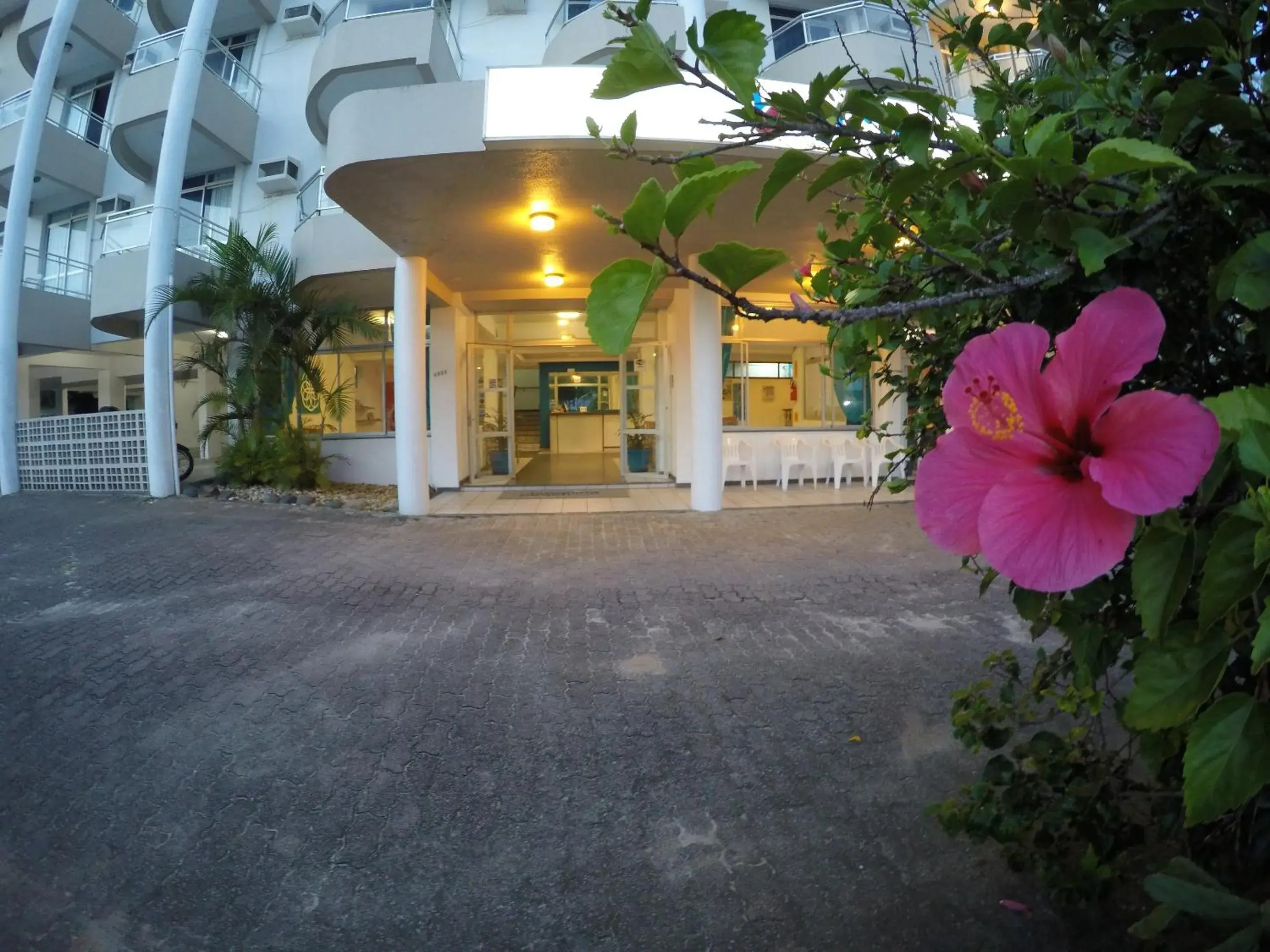 Facade/entrance in Joaquina Beach Hotel Facade/entrance in Joaquina Beach Hotel