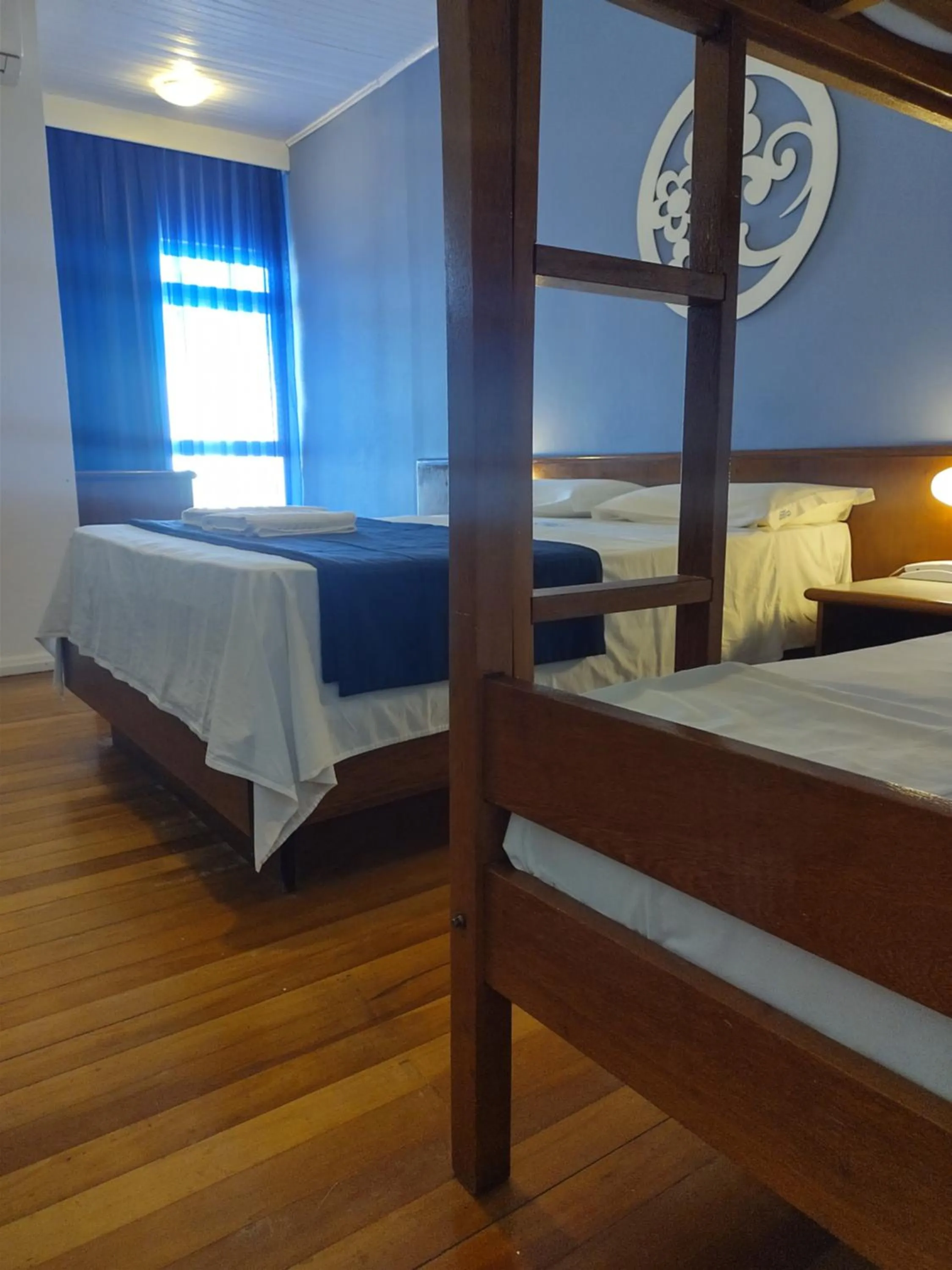 Bed in Joaquina Beach Hotel