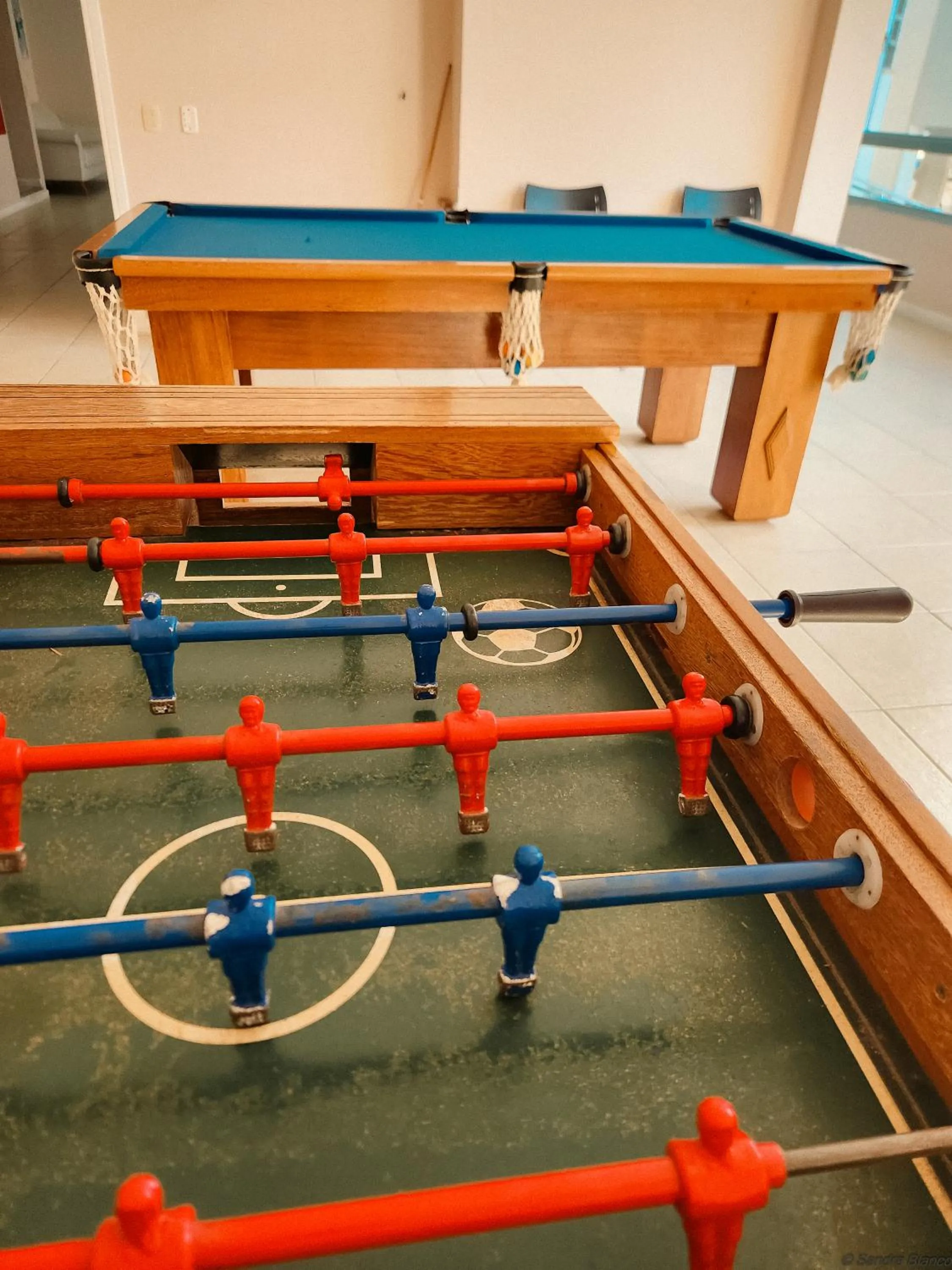 Game Room in Joaquina Beach Hotel