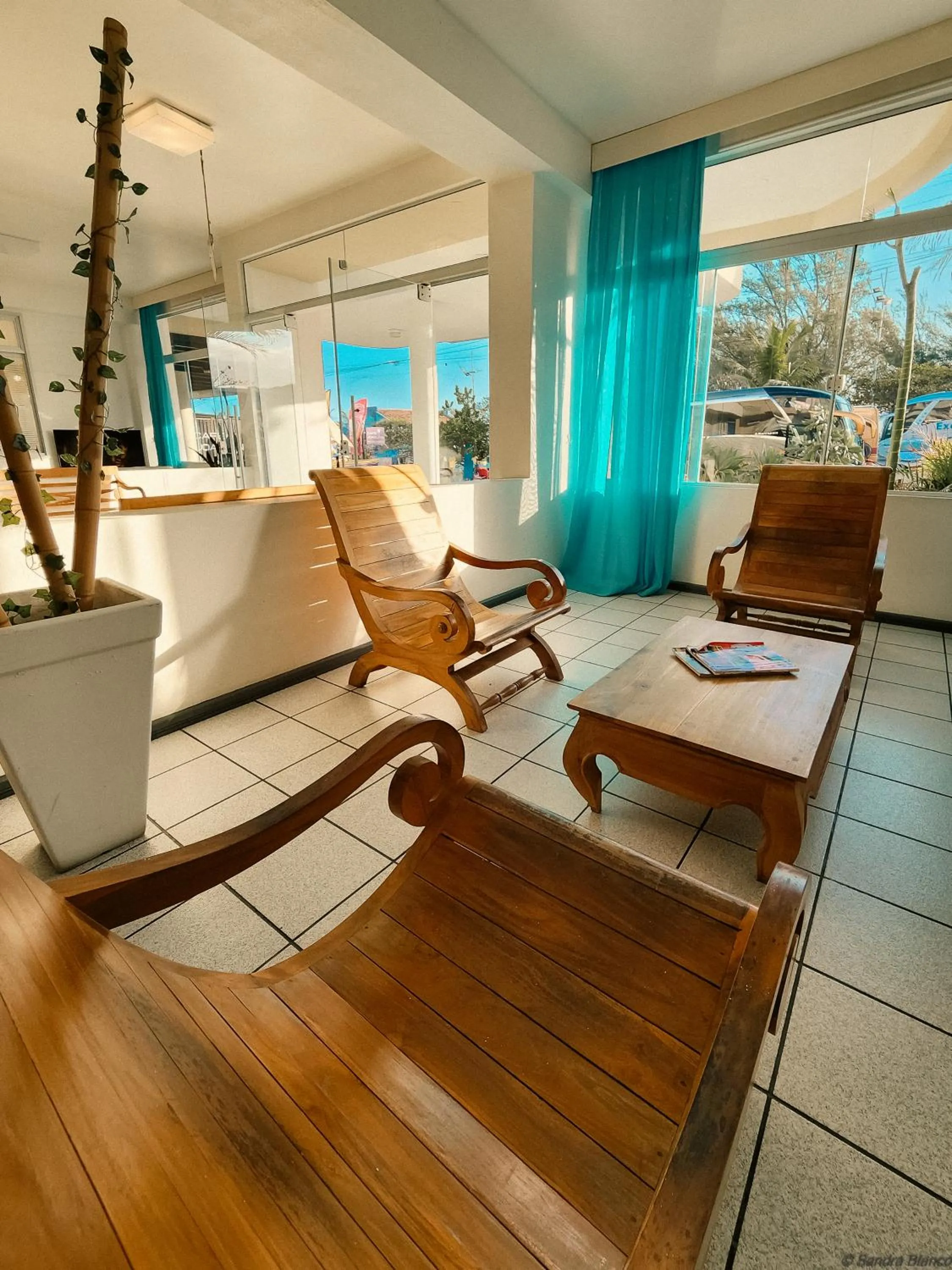 Lobby or reception in Joaquina Beach Hotel