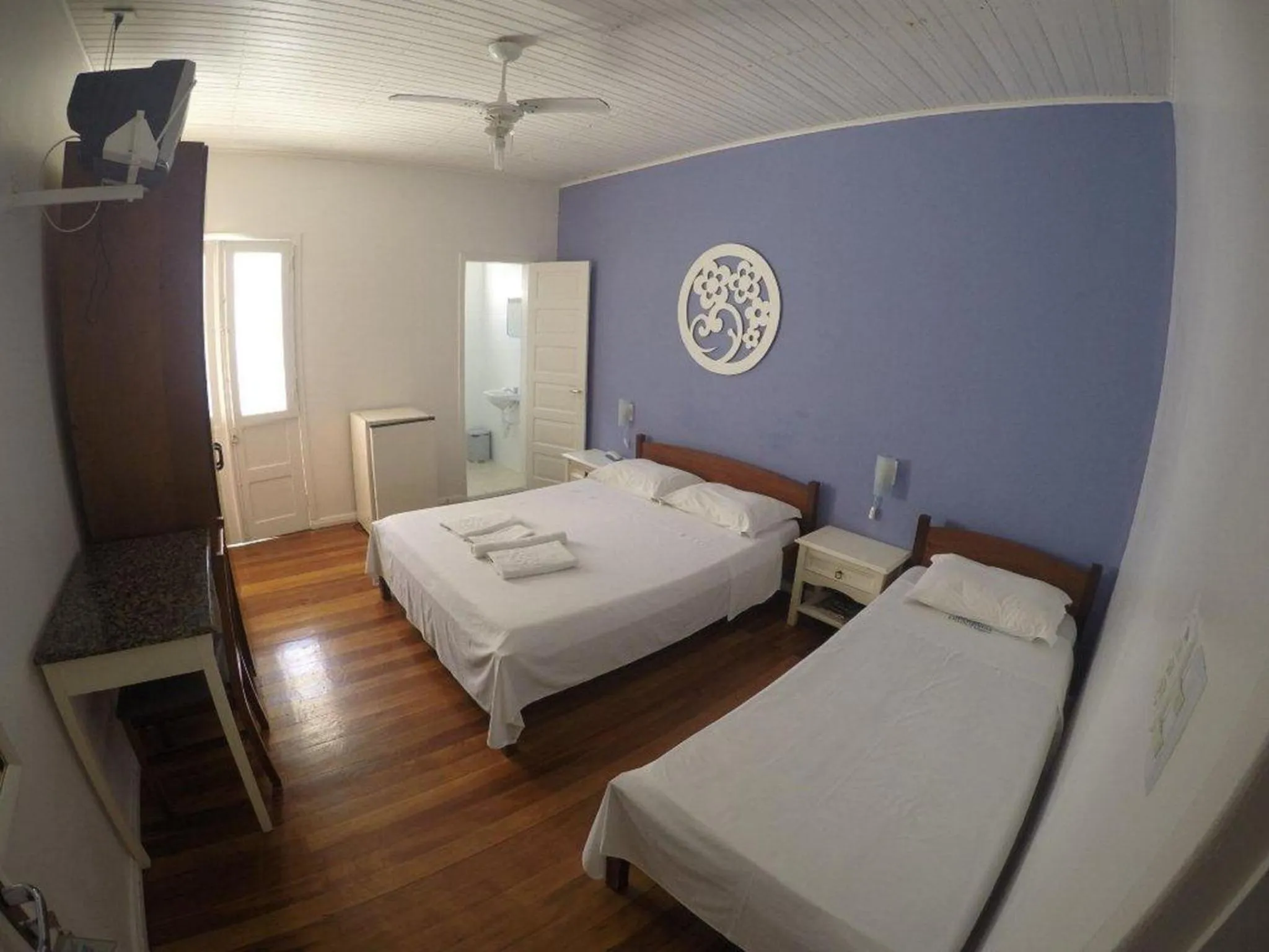 Bed in Joaquina Beach Hotel