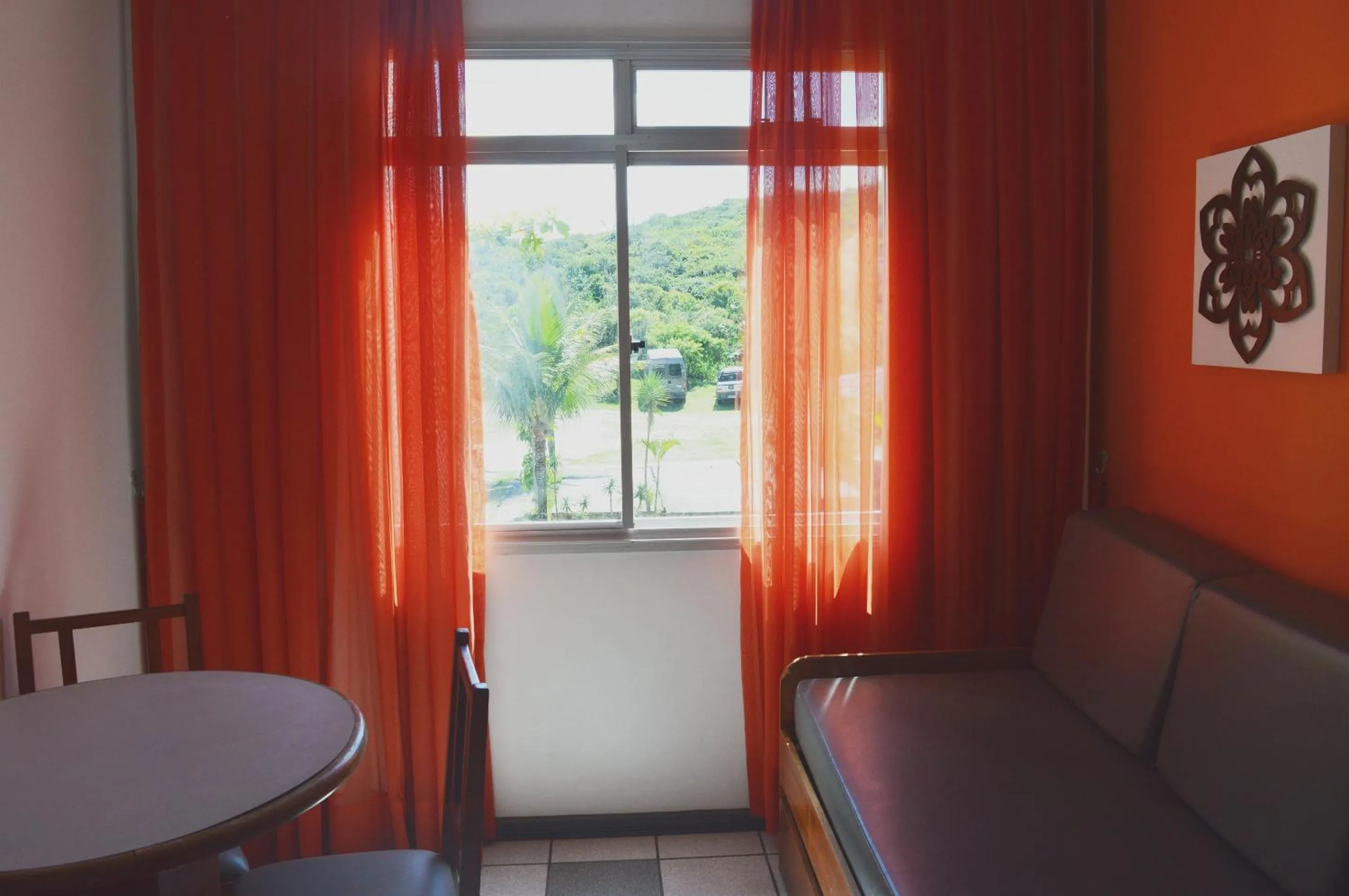 Living room in Joaquina Beach Hotel