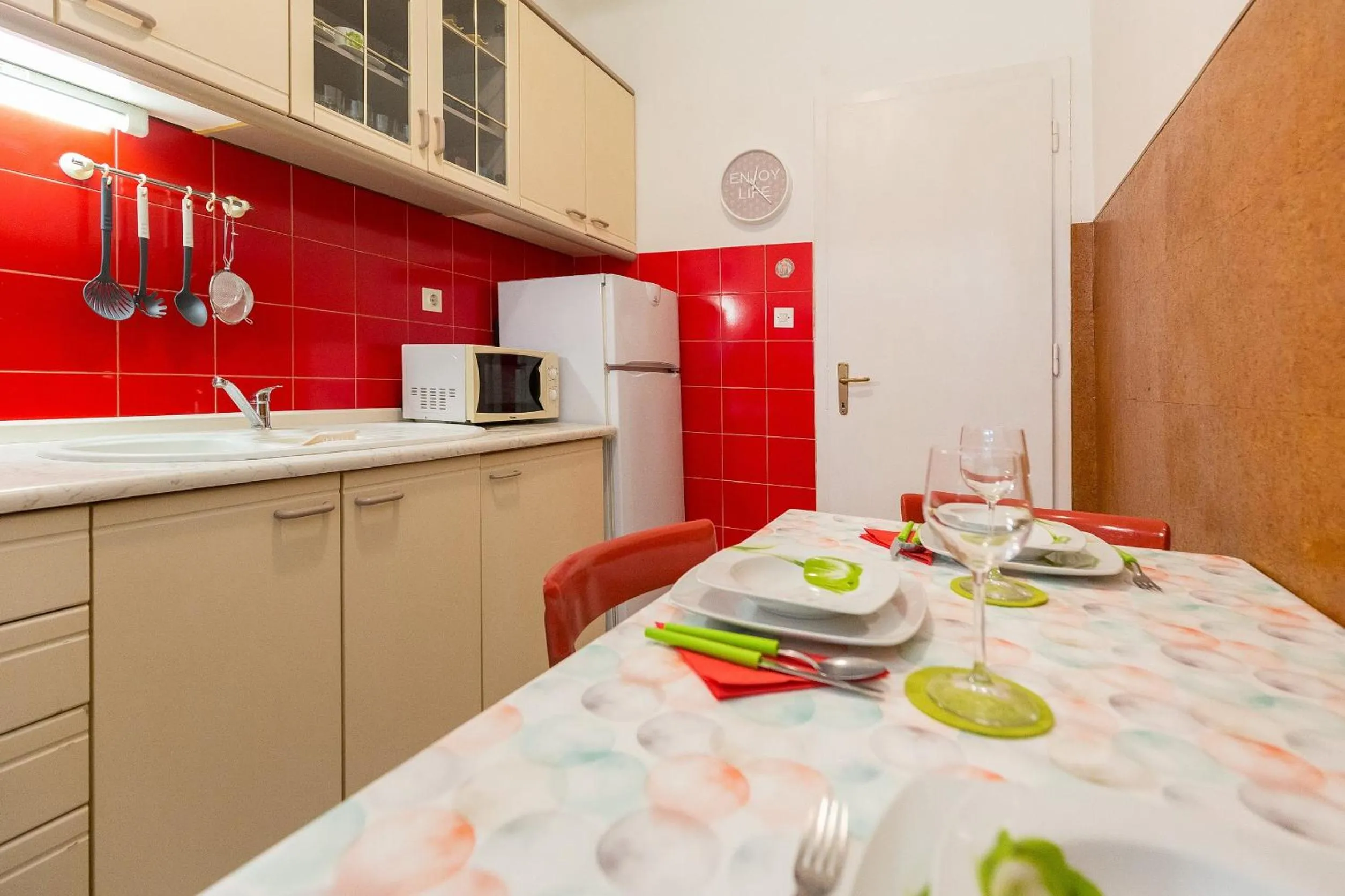 Kitchen or kitchenette in Apartment Tranquilo Garden