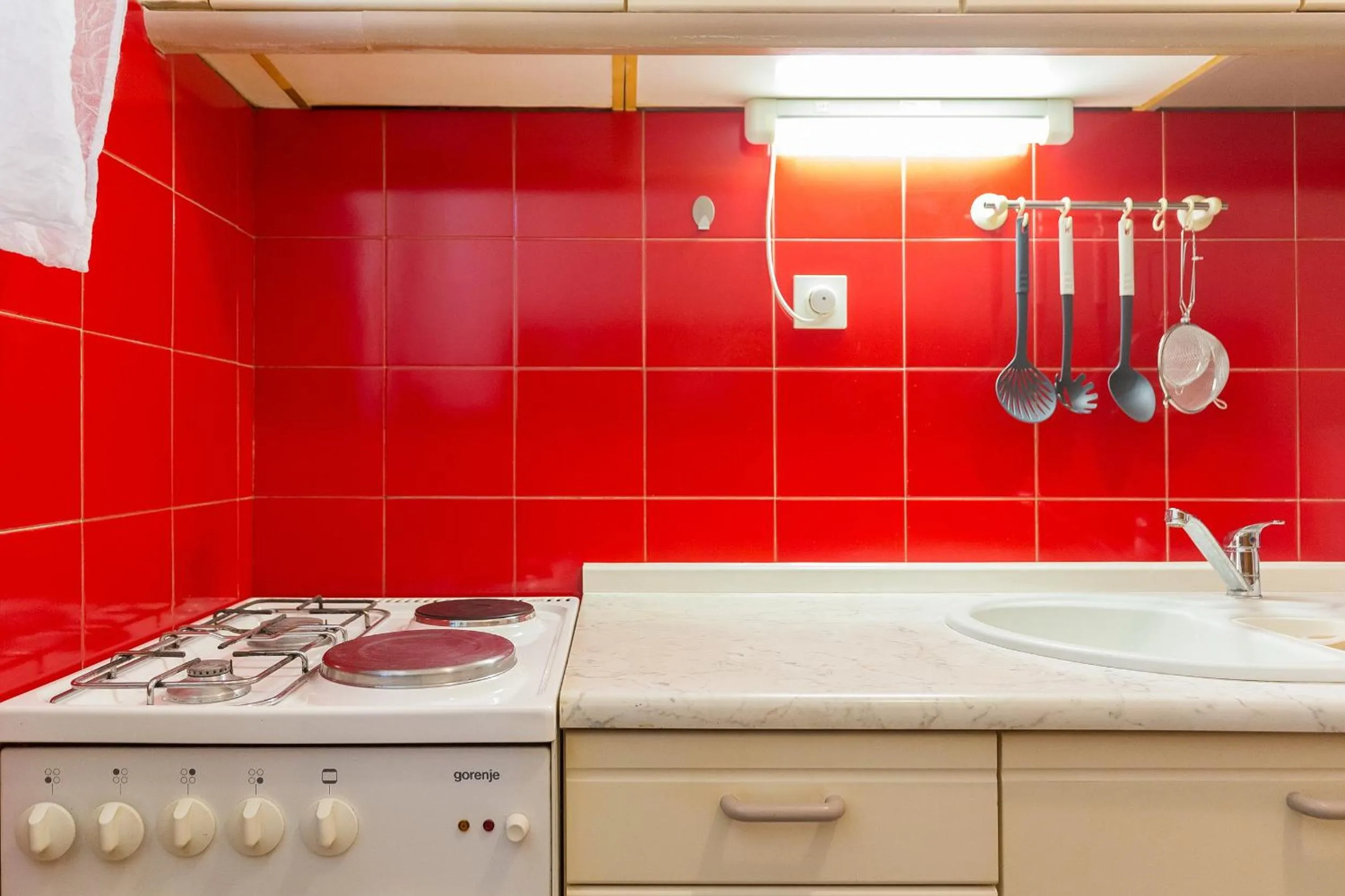 Kitchen or kitchenette in Apartment Tranquilo Garden