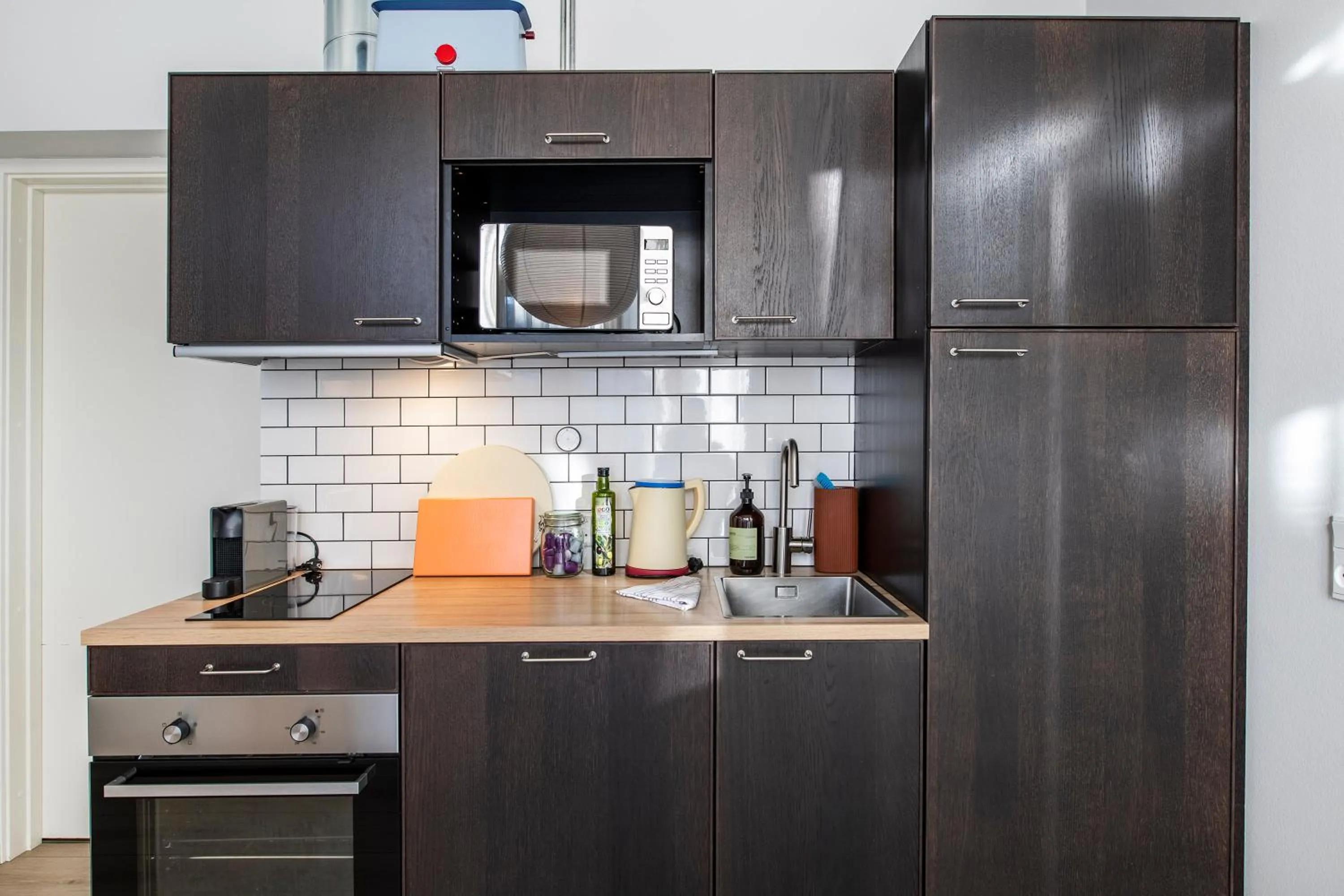 kitchen in The Beach apartments by Daniel&Jacob's