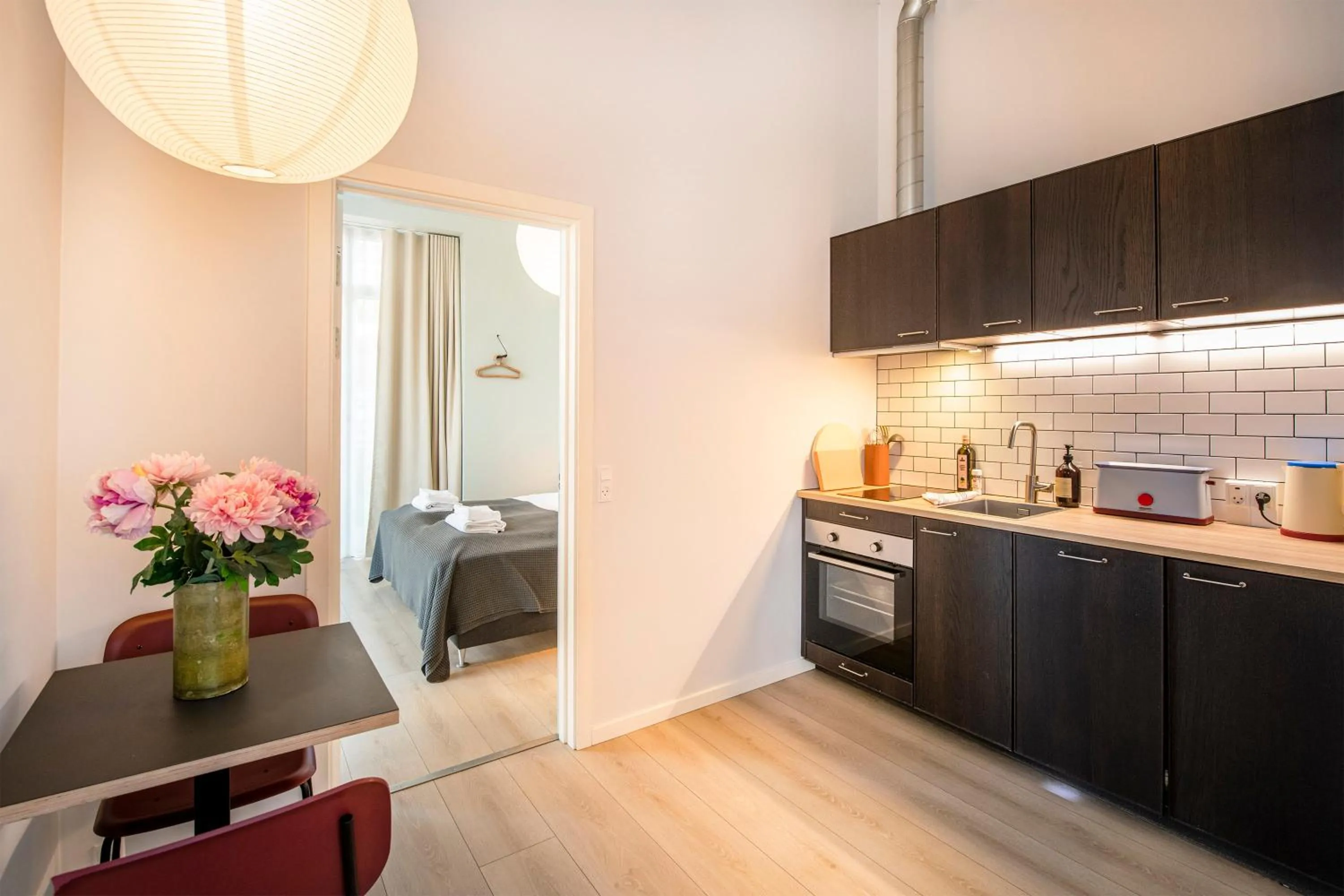 Bedroom in The Beach apartments by Daniel&Jacob's