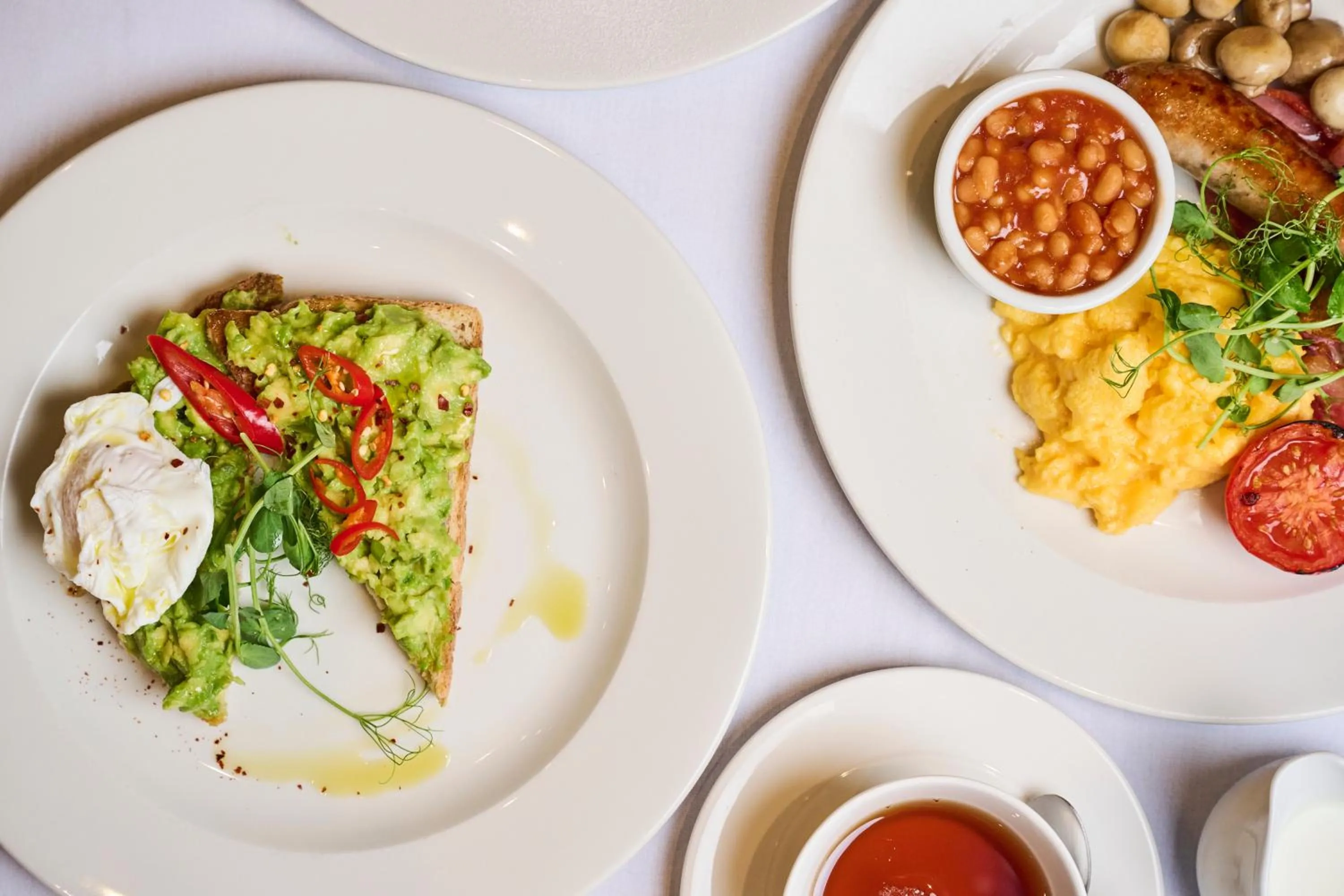 Food and drinks in The Leonard Hotel