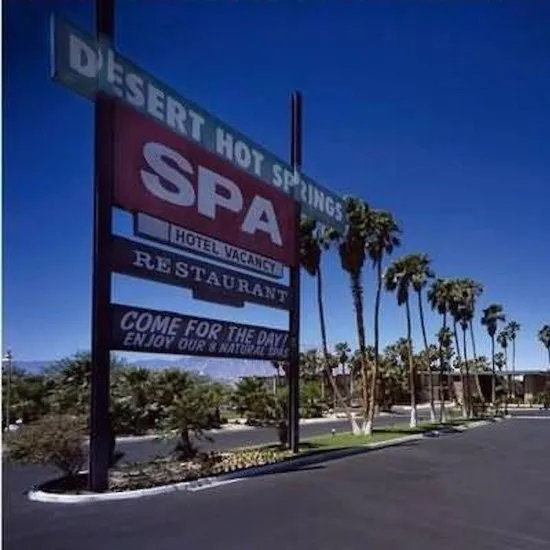Logo/Certificate/Sign in Desert Hot Springs Spa Hotel