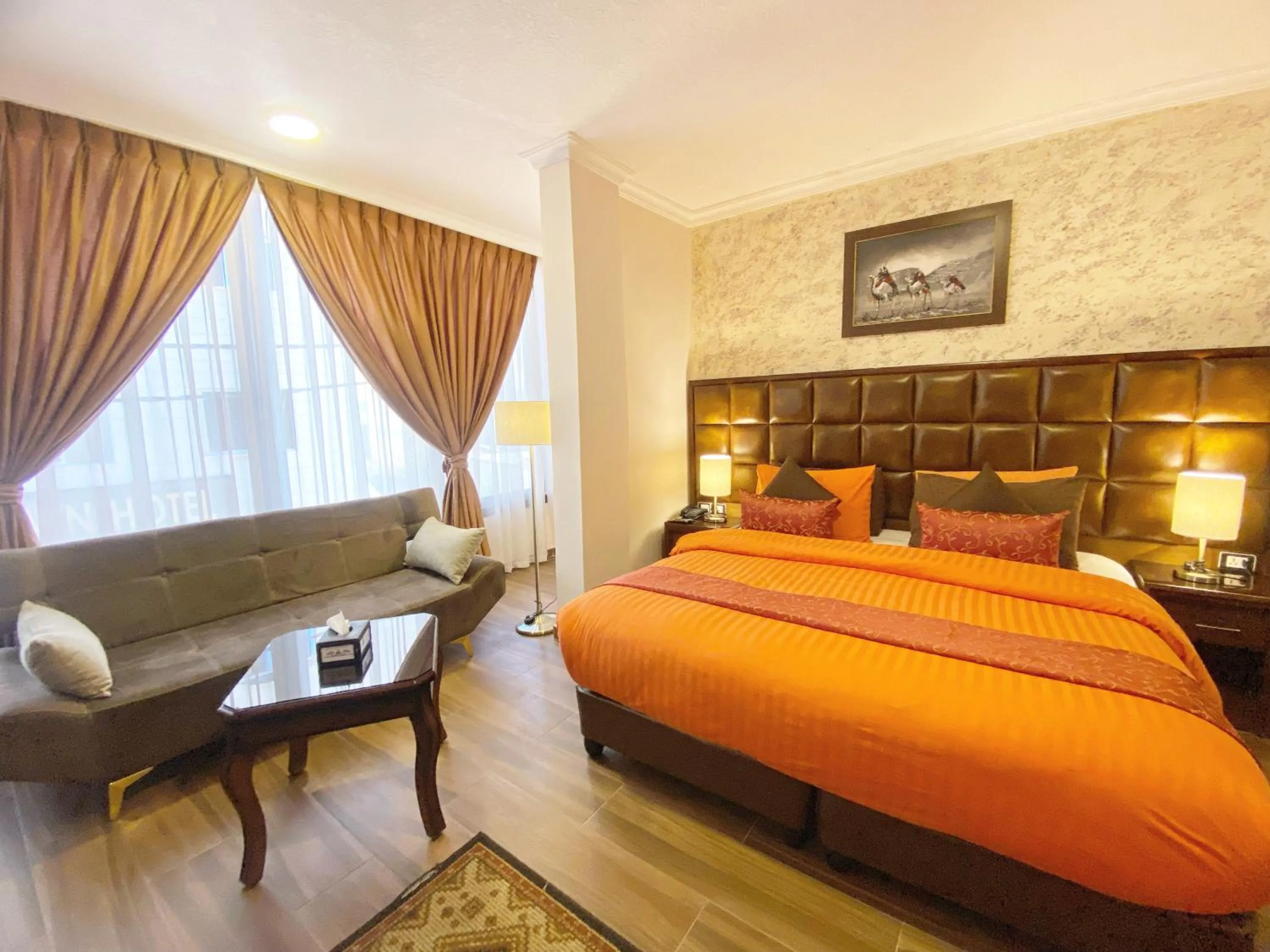 Bed in Anbat Midtown Hotel