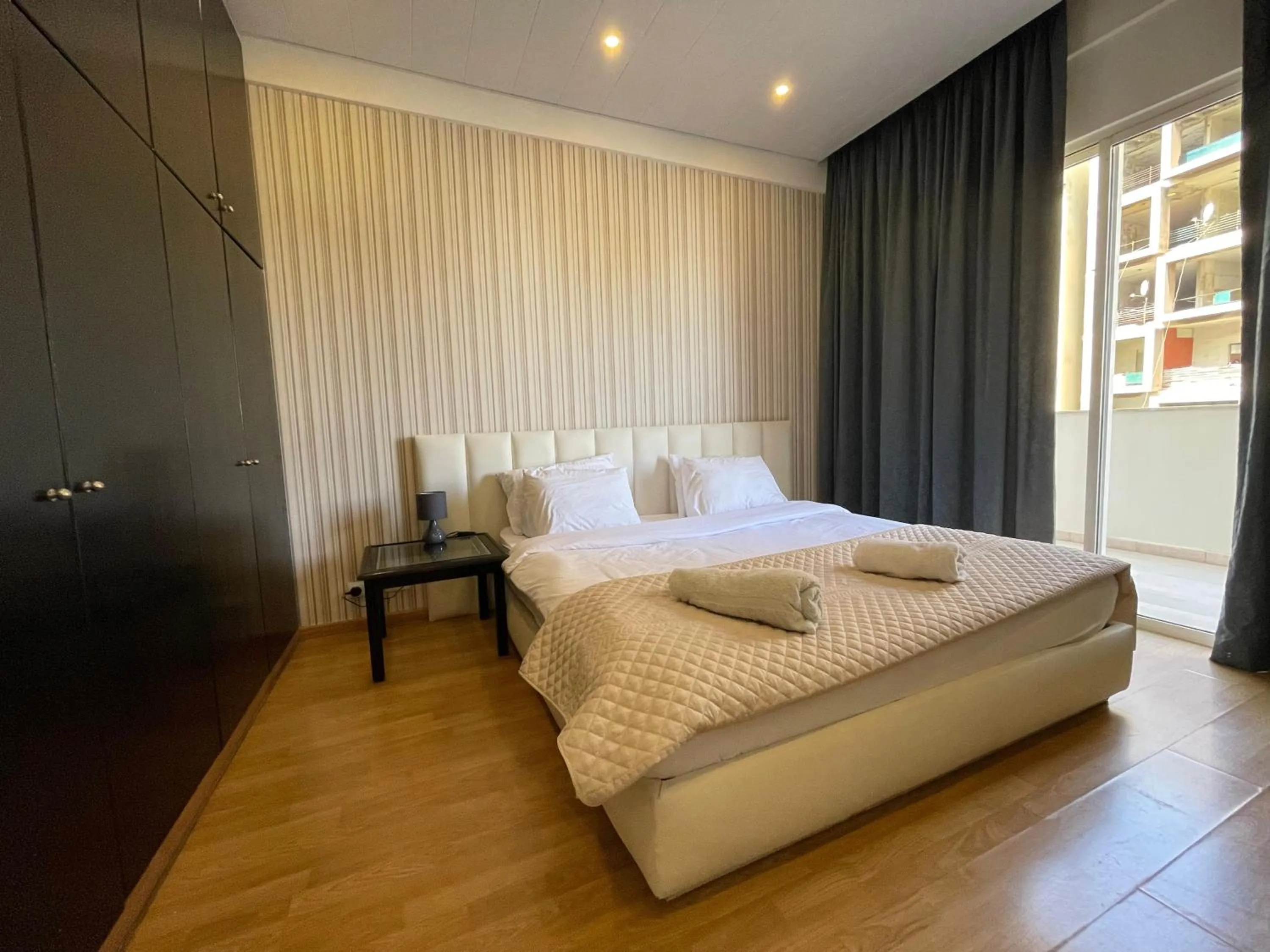 Bedroom, Bed in Elegant Suites Beirut