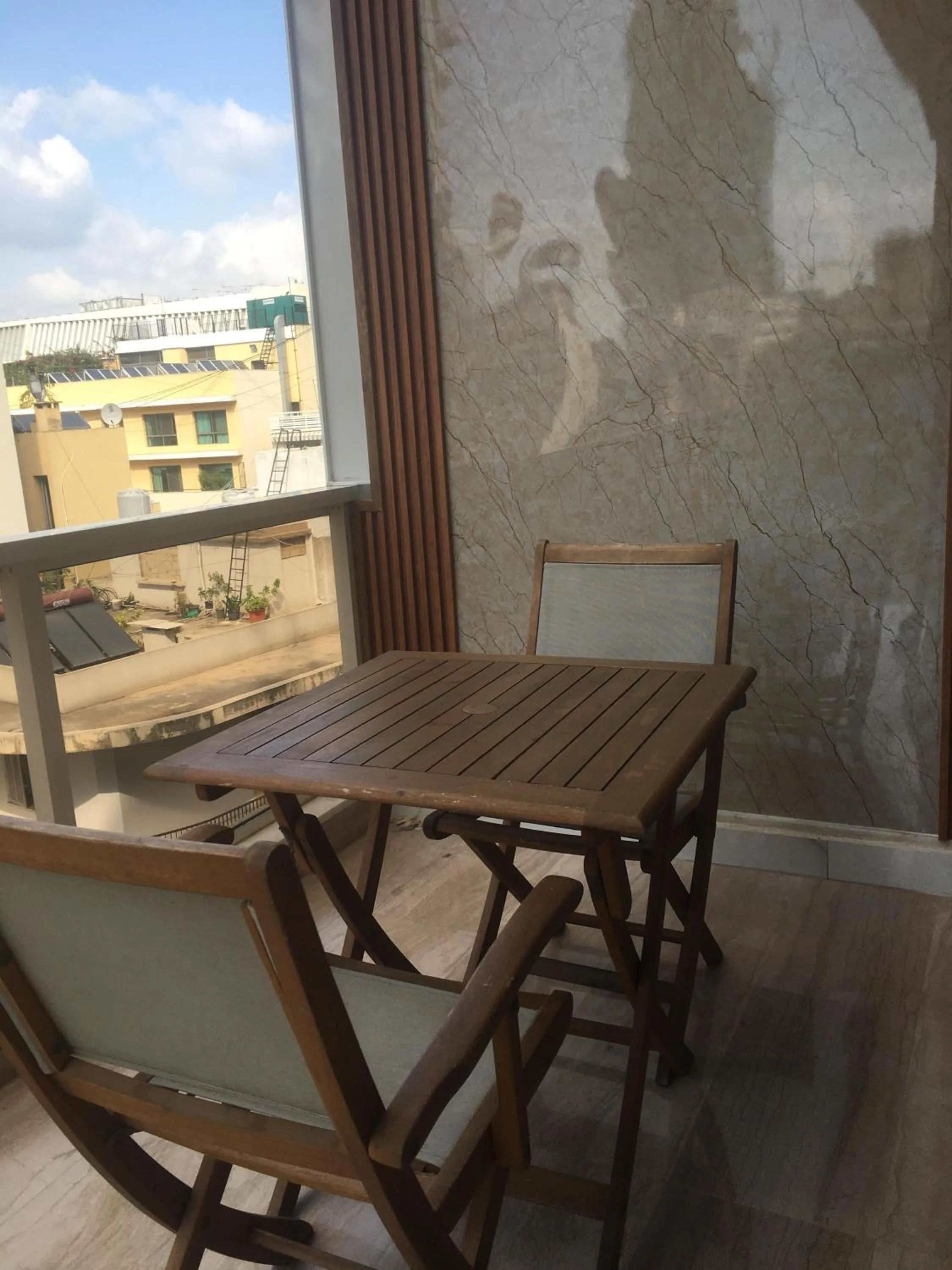 Patio in Elegant Suites Beirut
