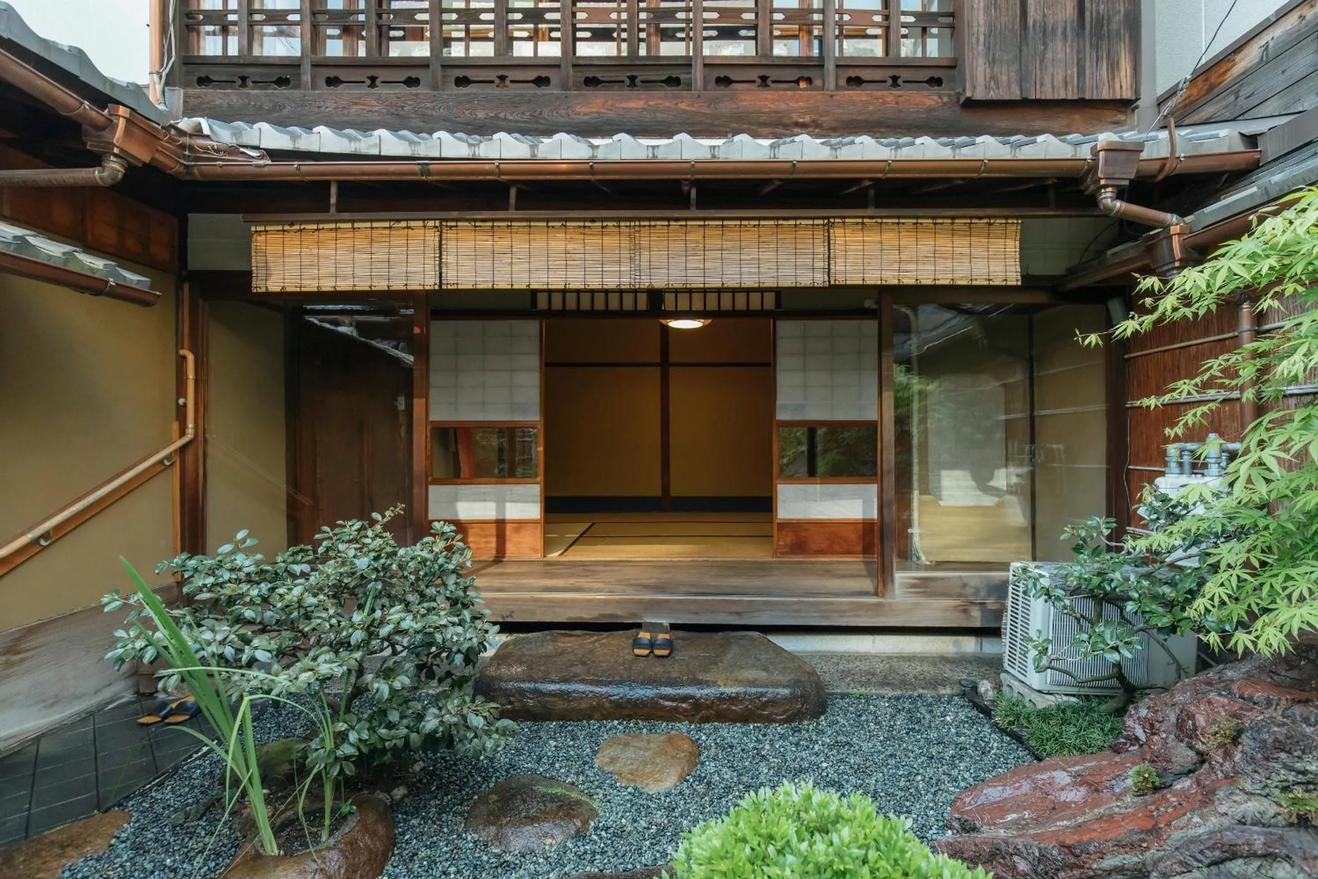 Garden in Toshiharu Ryokan