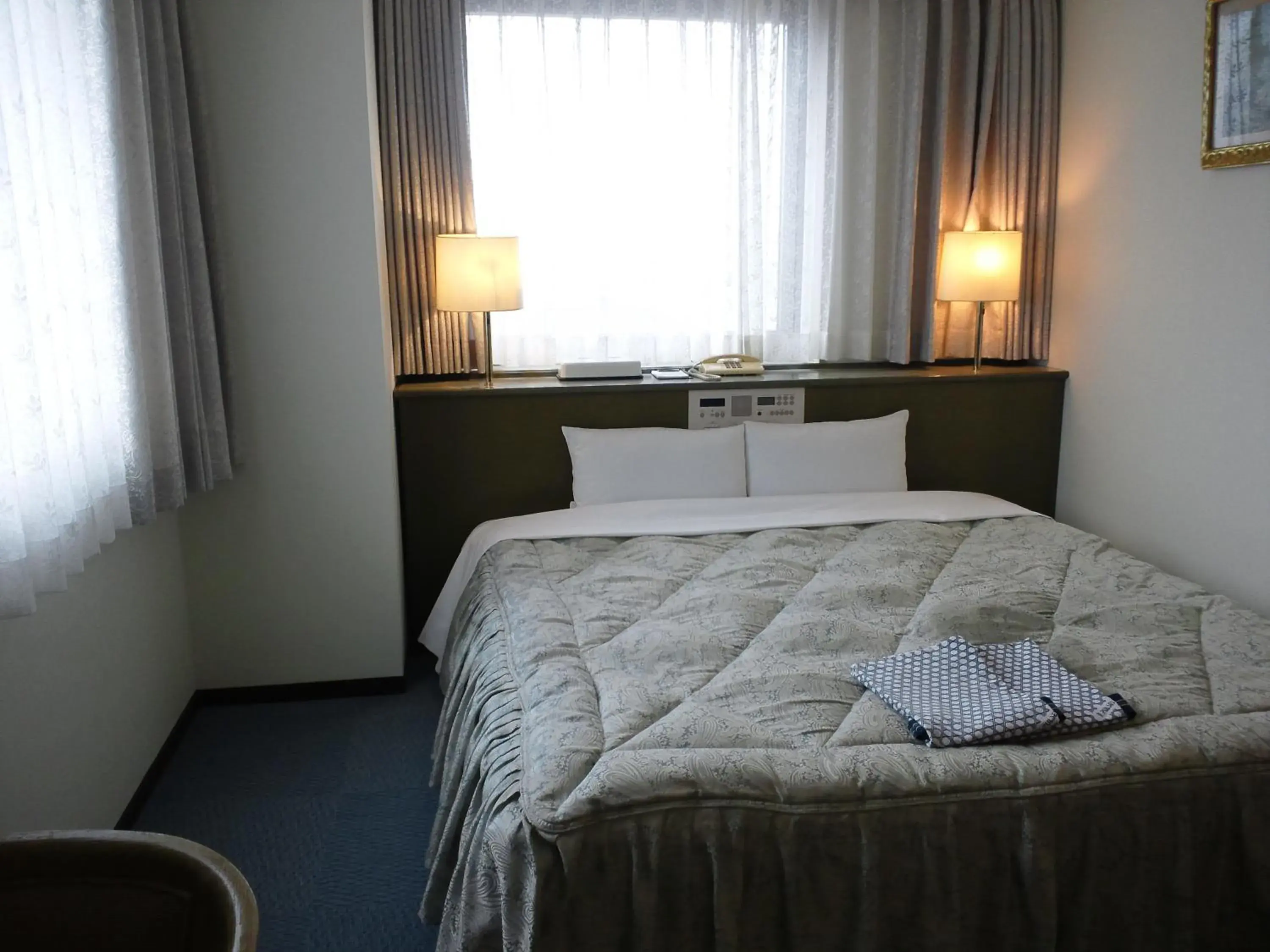 Bed in Pulses Inn Kyoto Bed in Pulses Inn Kyoto