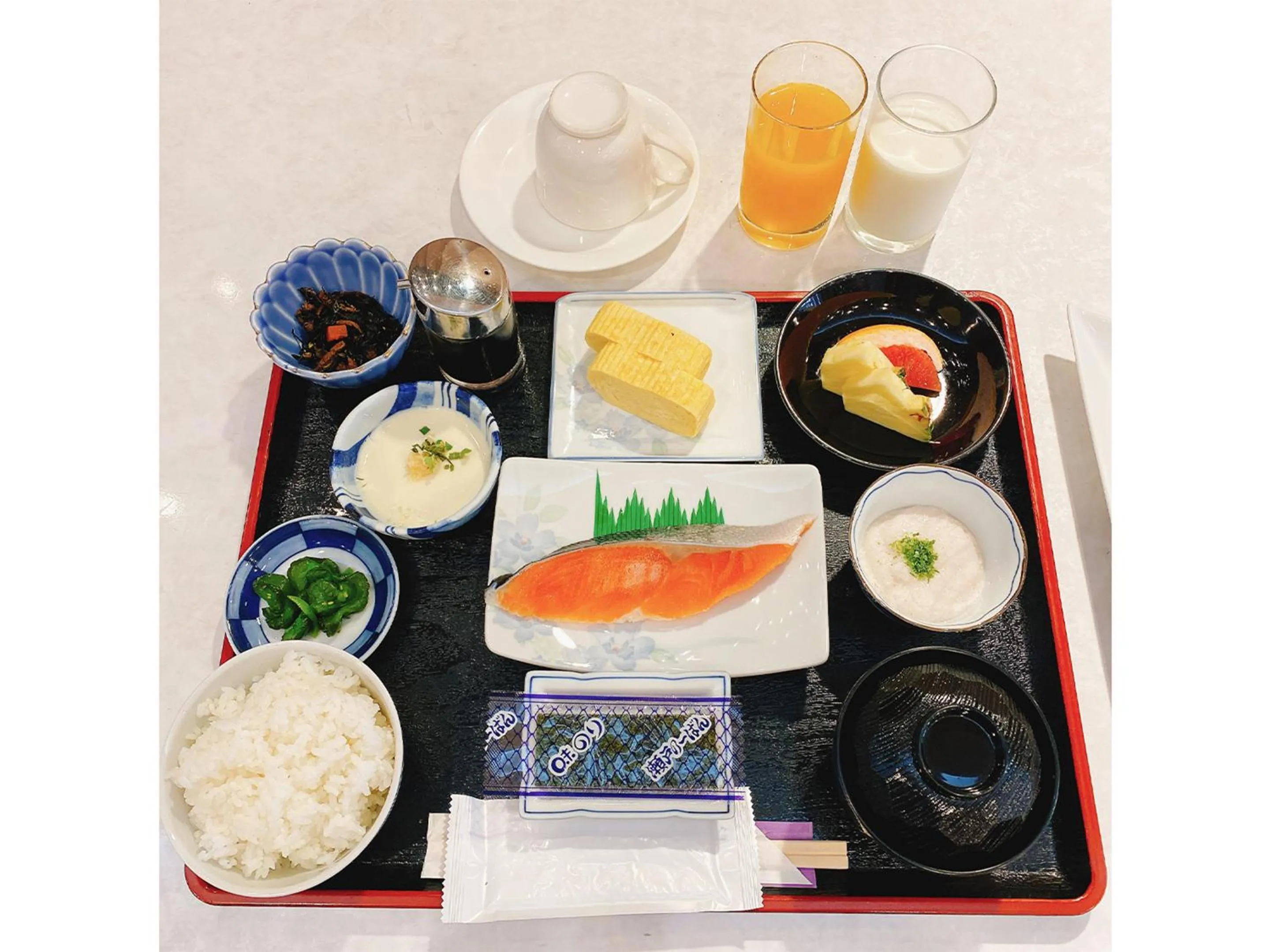 Breakfast in Pulses Inn Kyoto