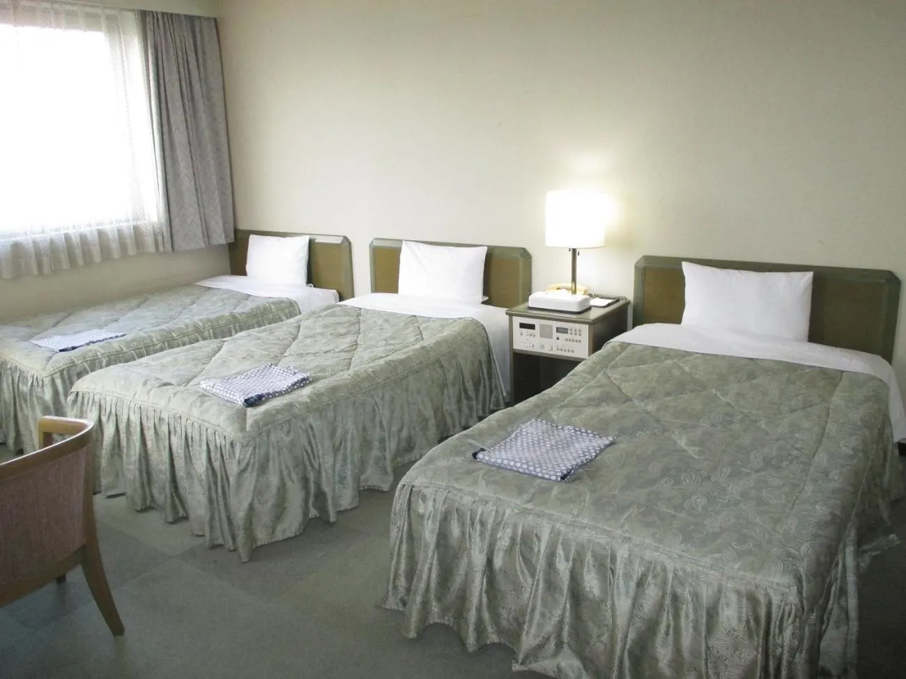 Bed in Pulses Inn Kyoto