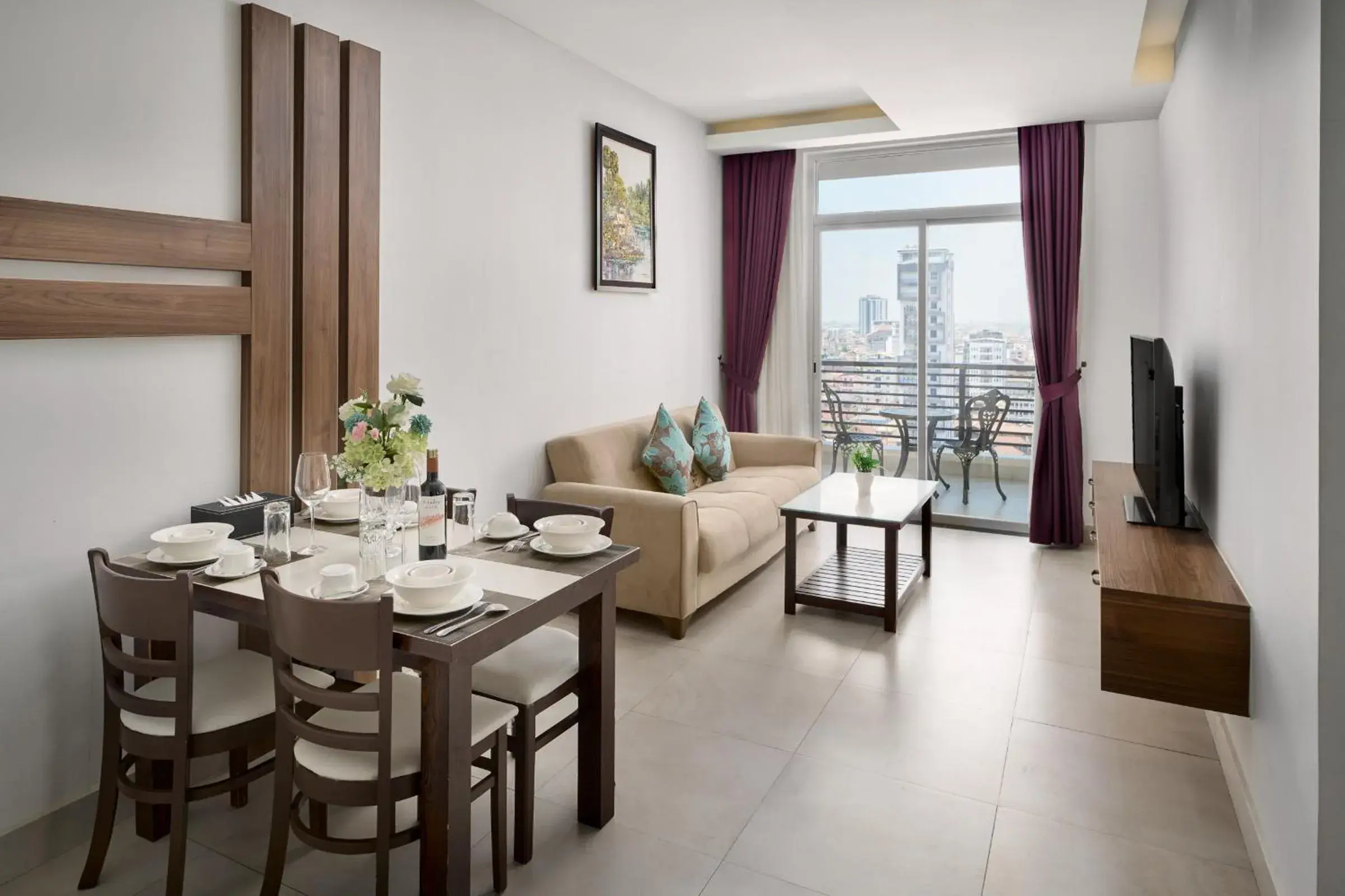 Living room in Queen Mansion Living room in Queen Mansion