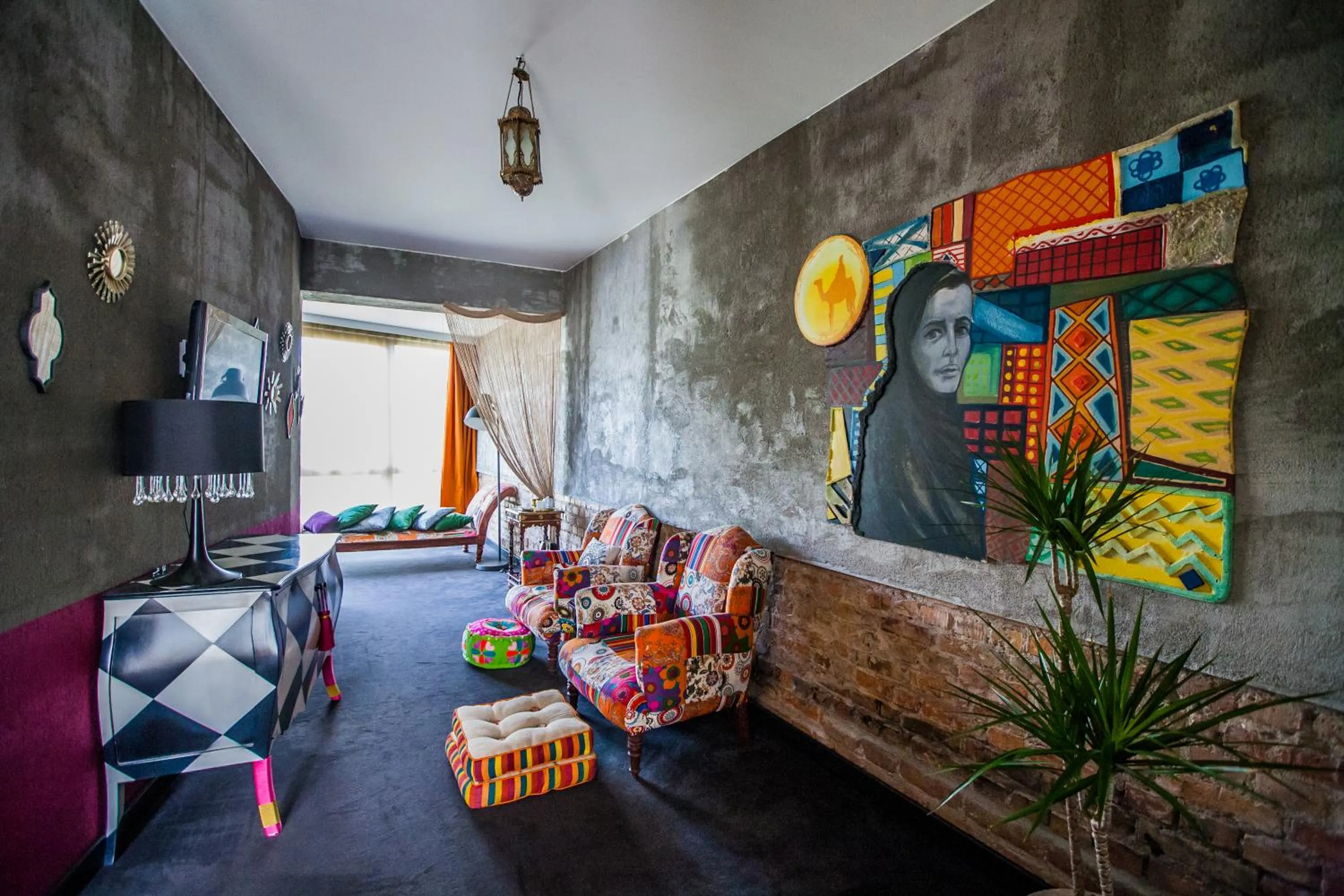 Decorative detail in City Solei Boutique Hotel