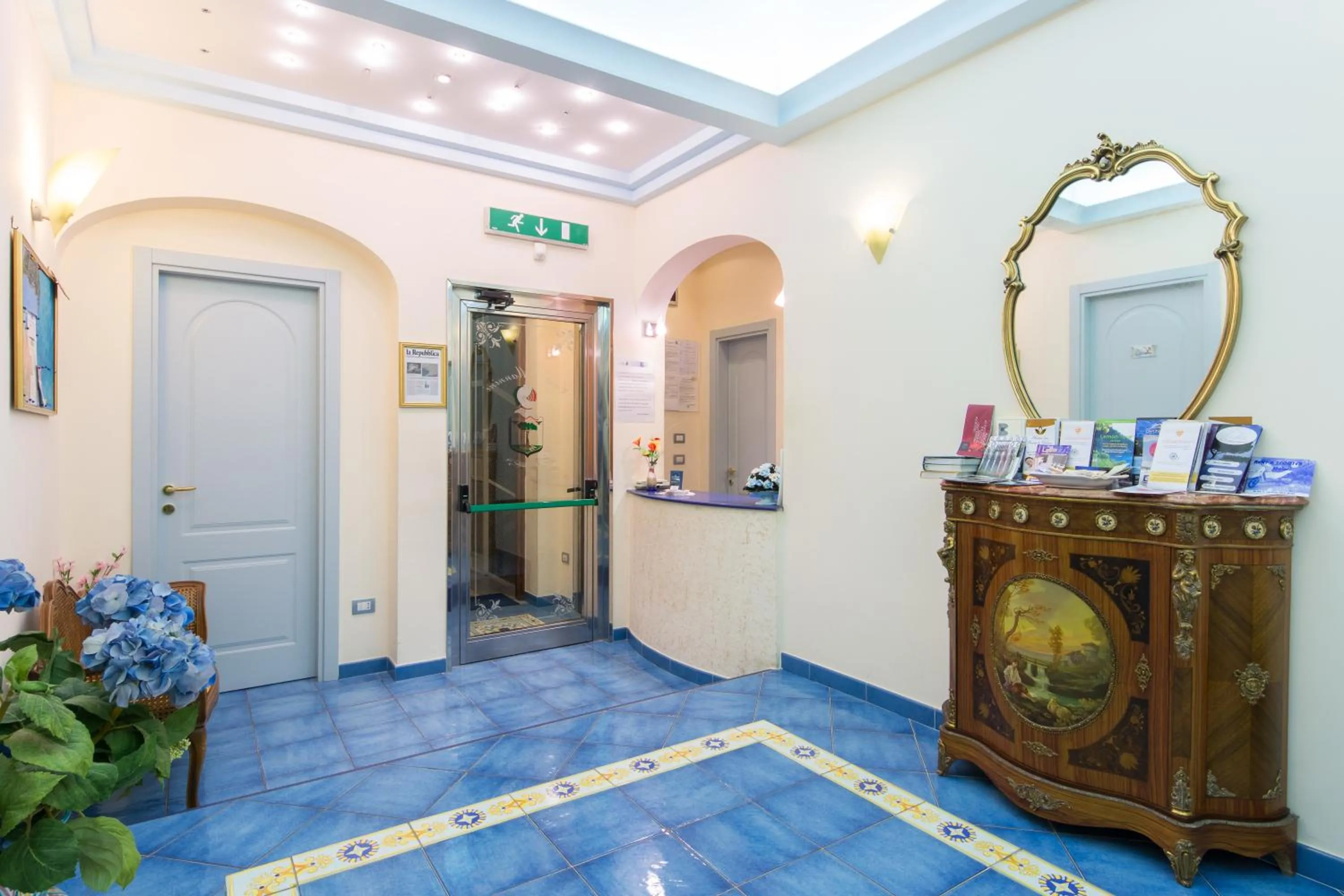 Lobby or reception in Meublè Casa Mannini Rooms