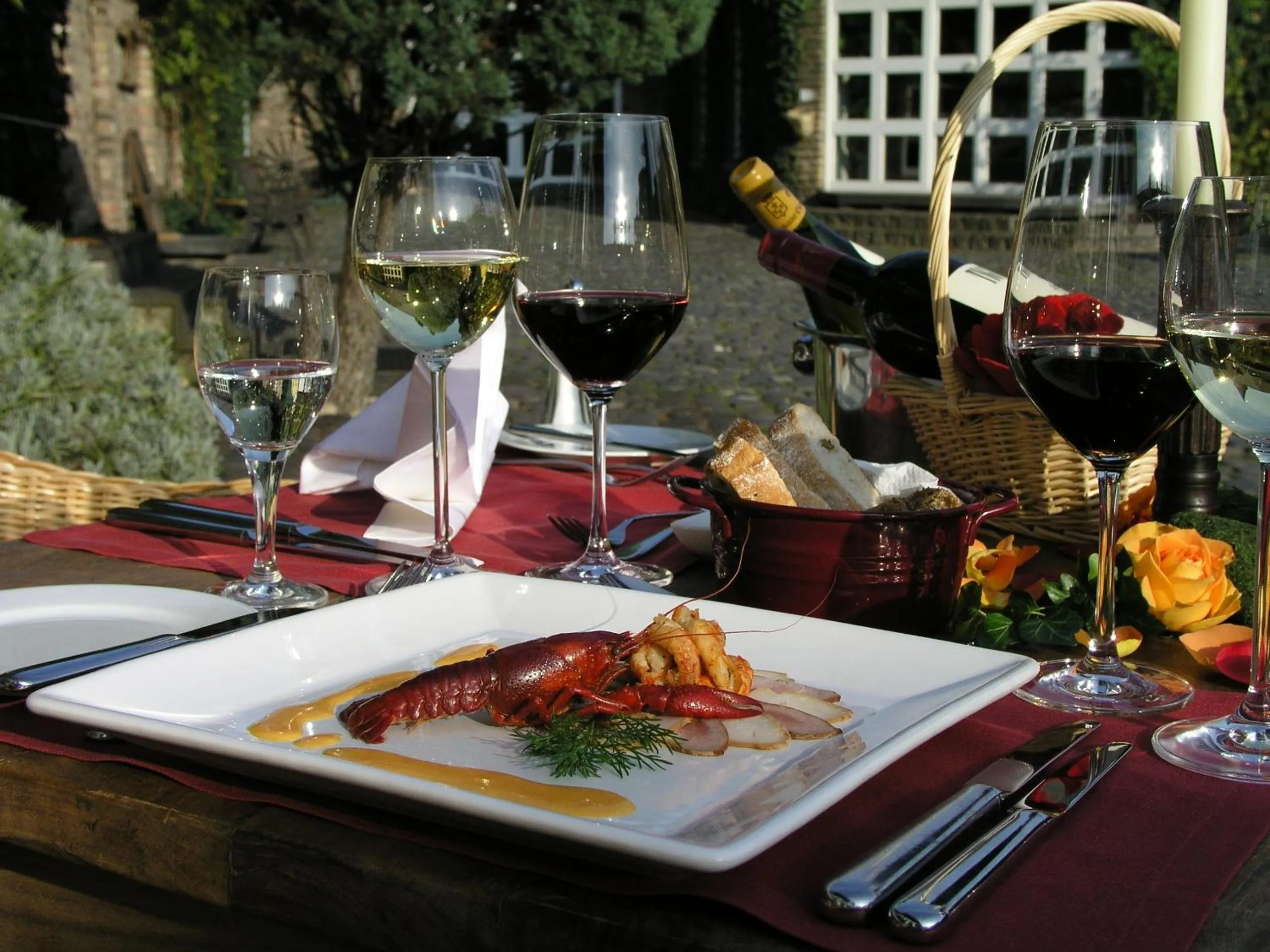 Restaurant/places to eat in Falderhof