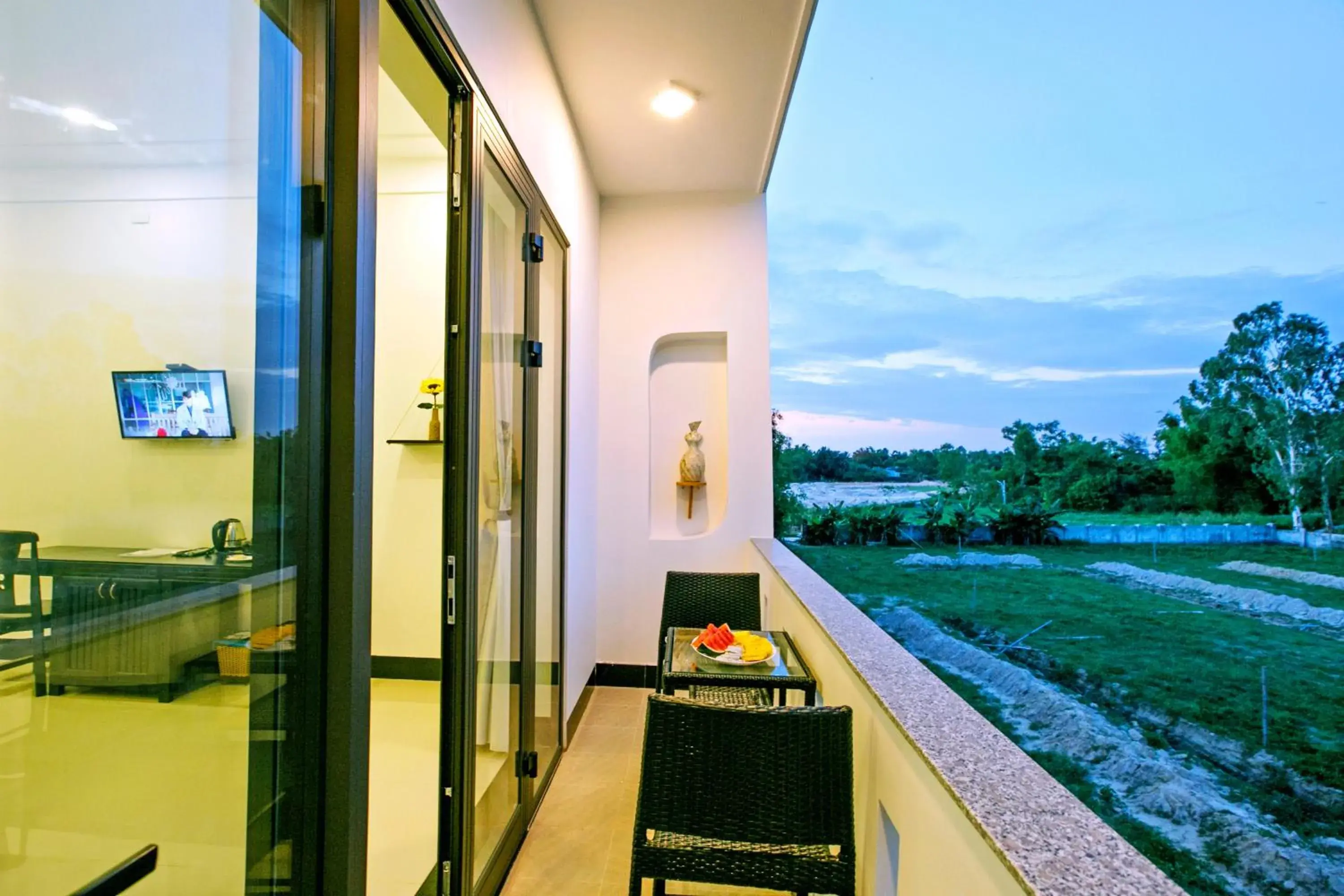 Triple Room with Balcony in Zen Hoian Villa Triple Room with Balcony in Zen Hoian Villa