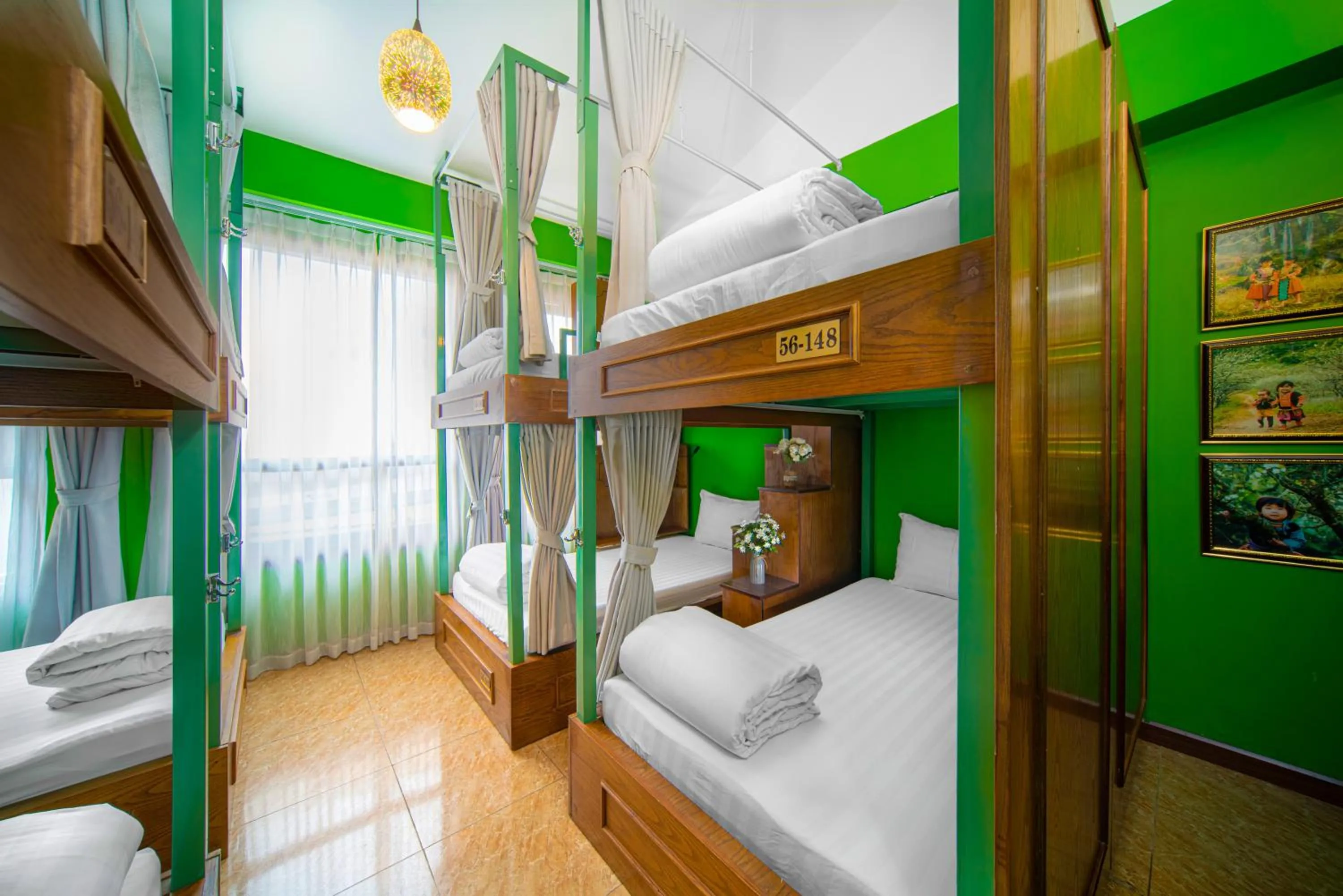 Bed in Little Charm Hanoi Hostel