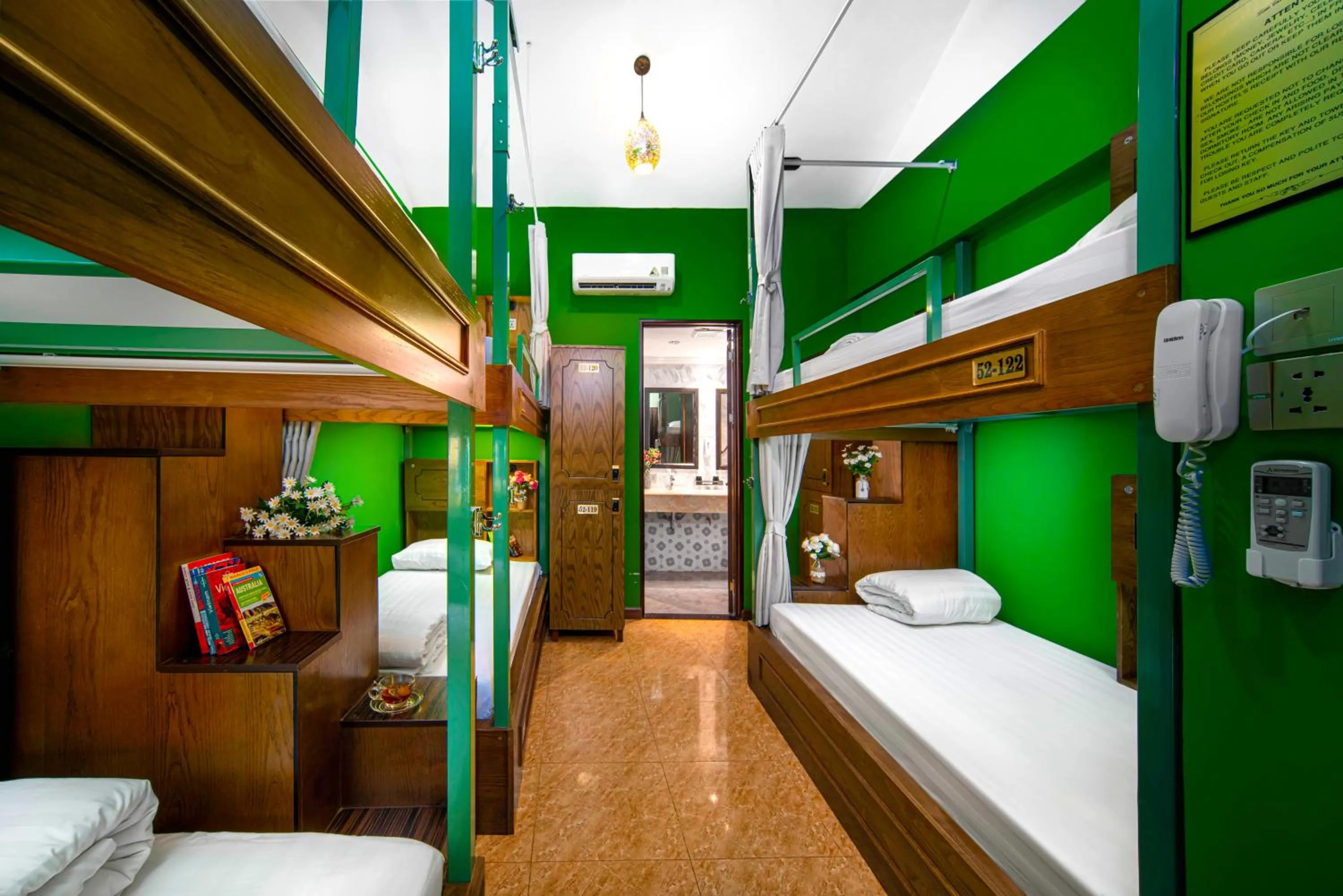 Bed in Little Charm Hanoi Hostel