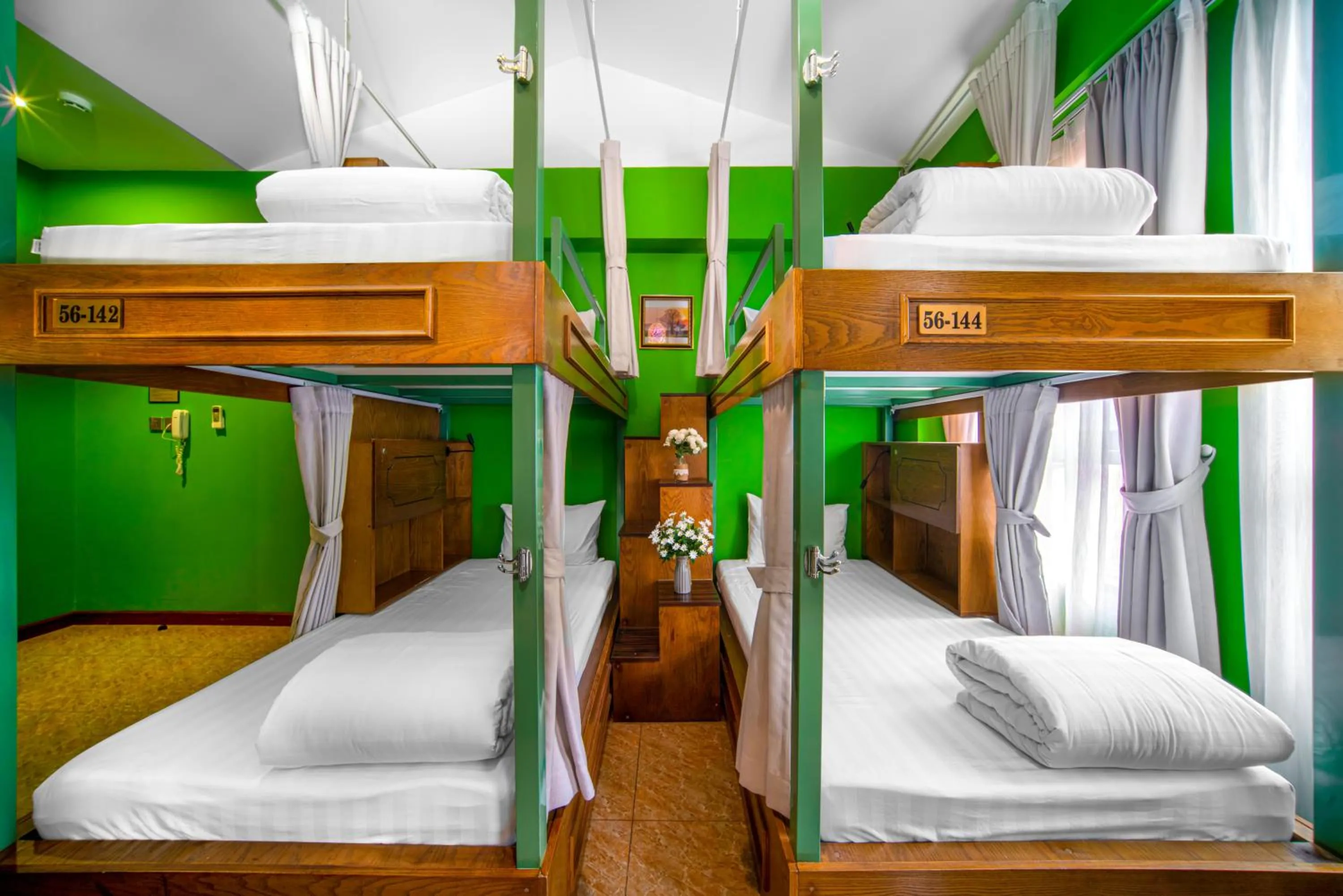 bunk bed, Bed in Little Charm Hanoi Hostel