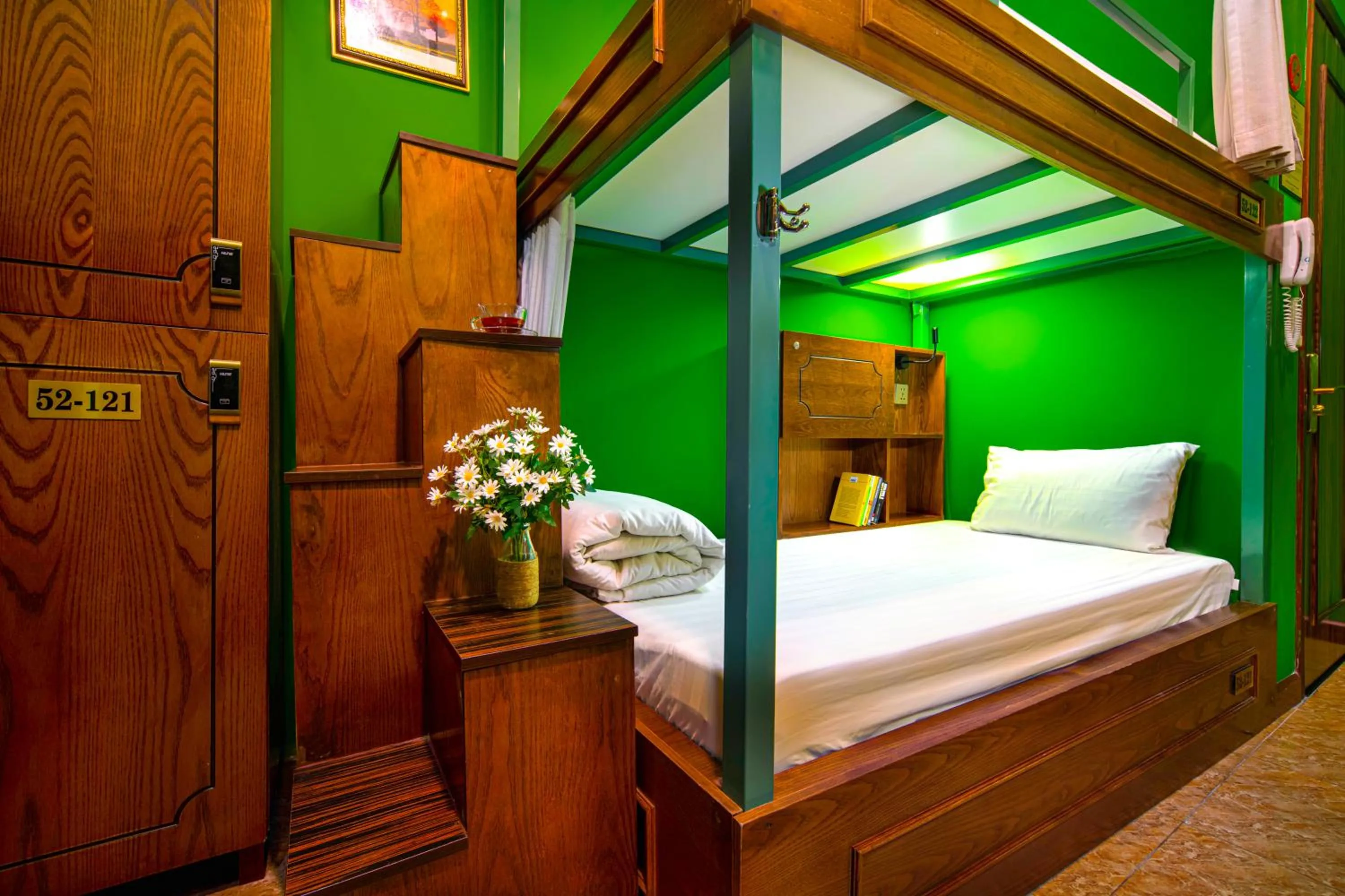 Bed in Little Charm Hanoi Hostel