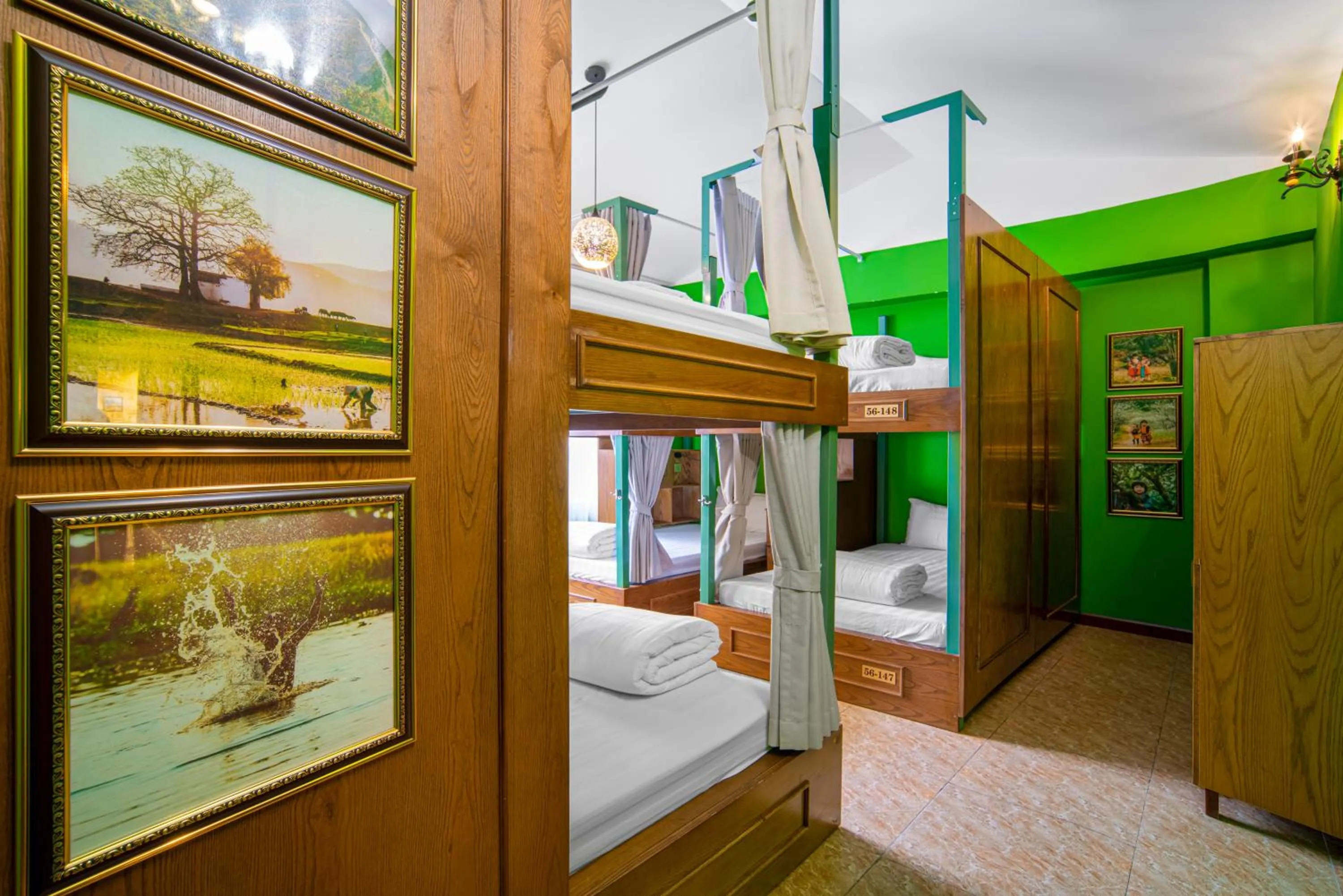 bunk bed, Bed in Little Charm Hanoi Hostel