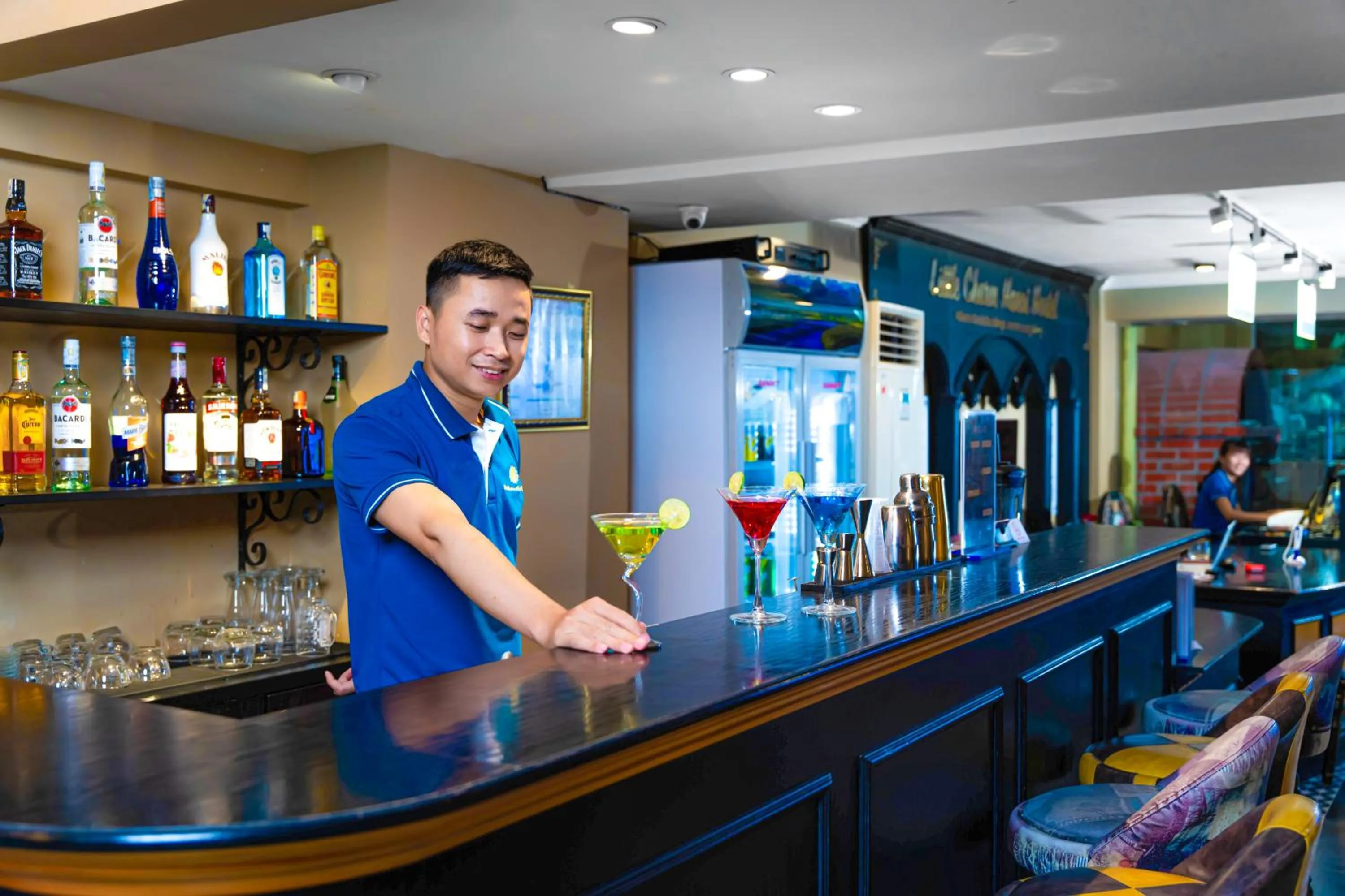 Lobby or reception in Little Charm Hanoi Hostel